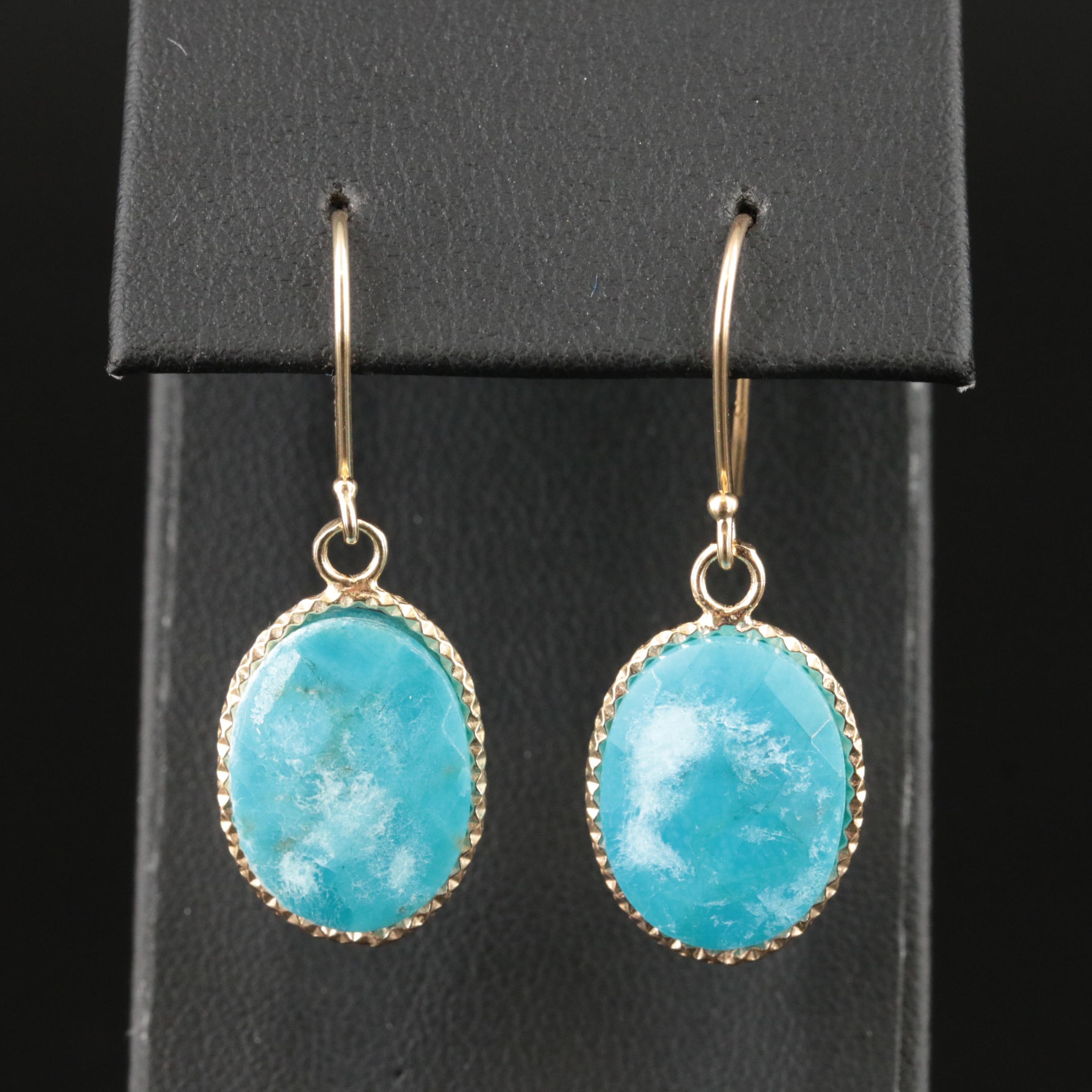 Sterling Turquoise Earrings