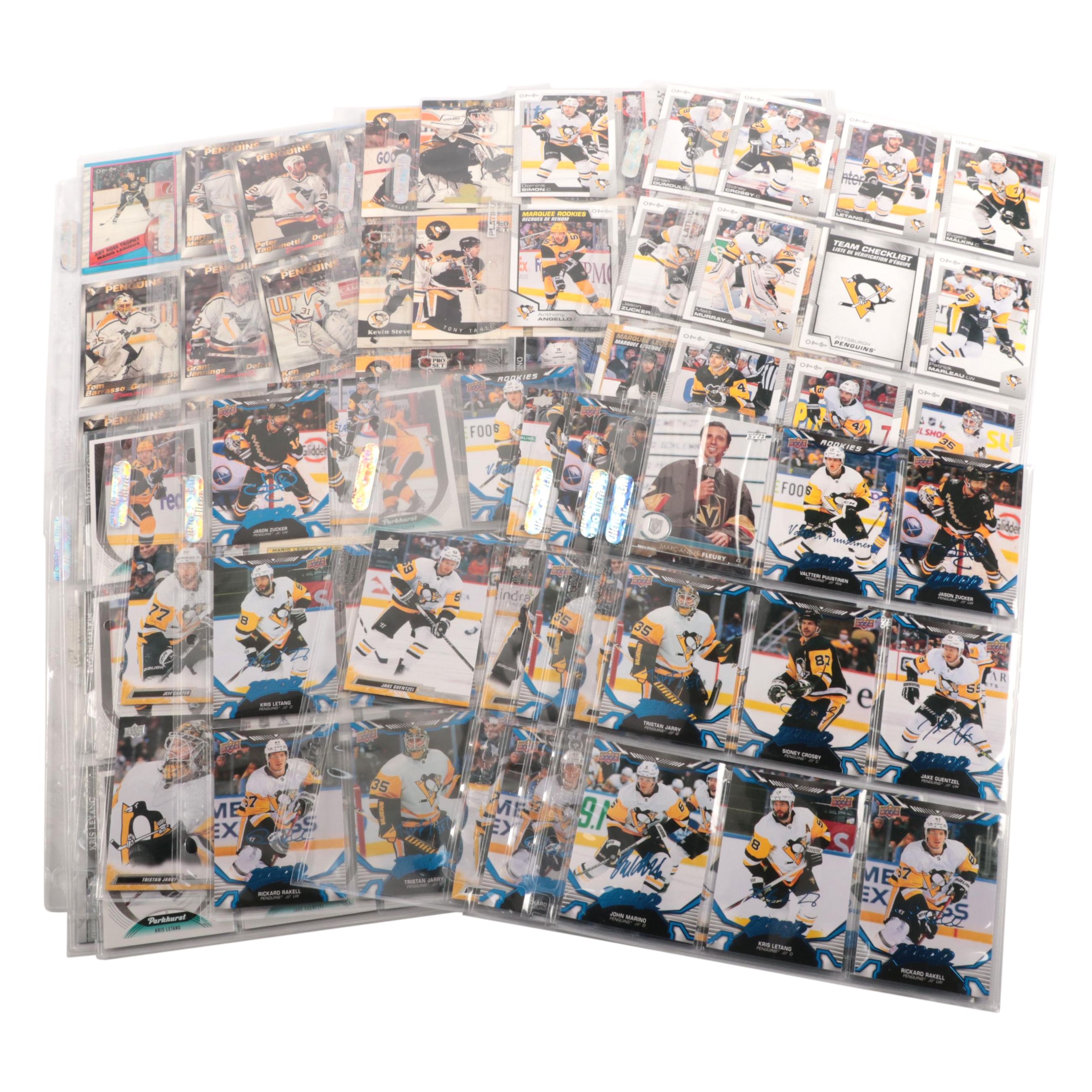 Upper Deck, More Hockey Cards with Lemieux, Crosby and Others, 1990s–2020s