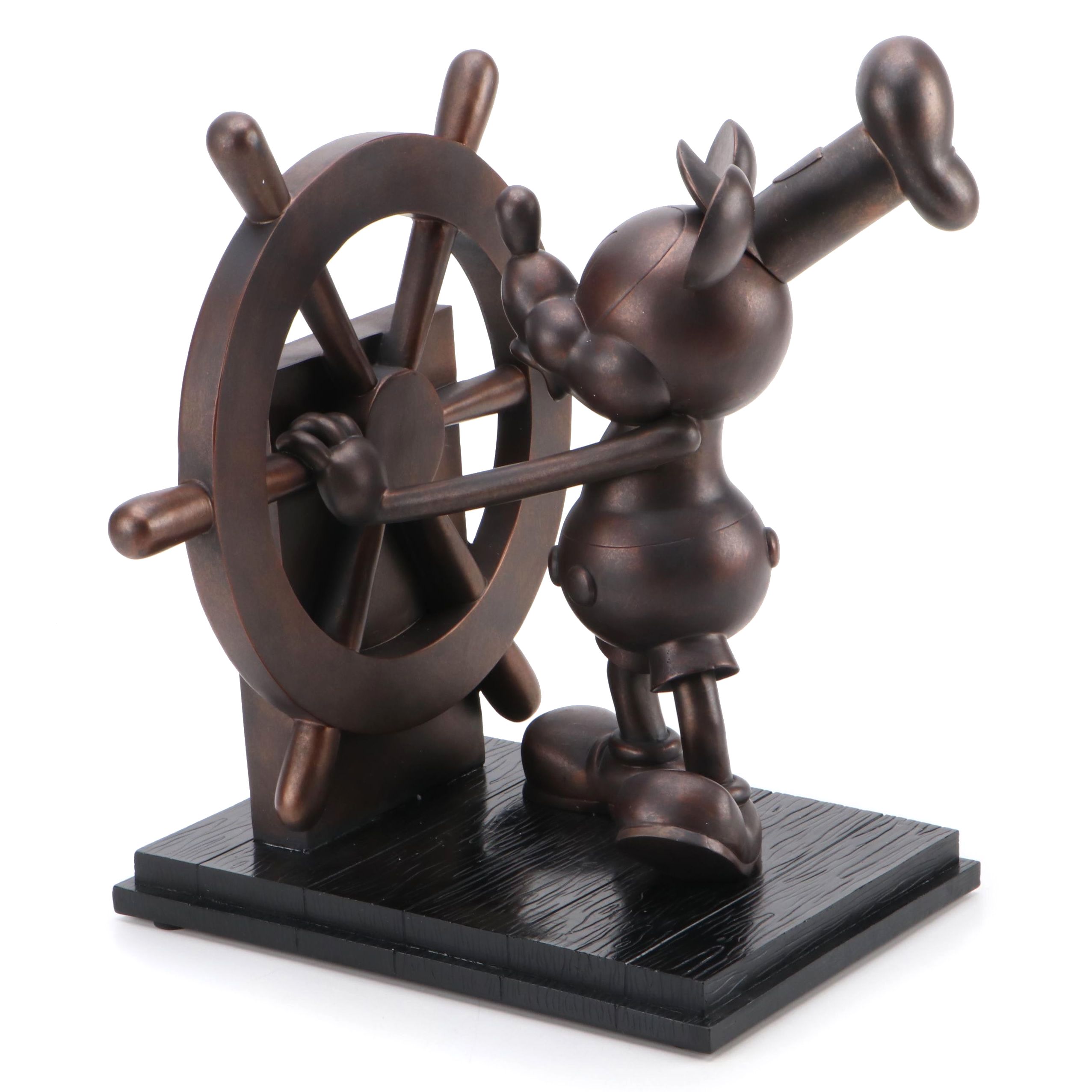 Disney "Steamboat Willie" Bronzed Resin Limited Edition Sculpture