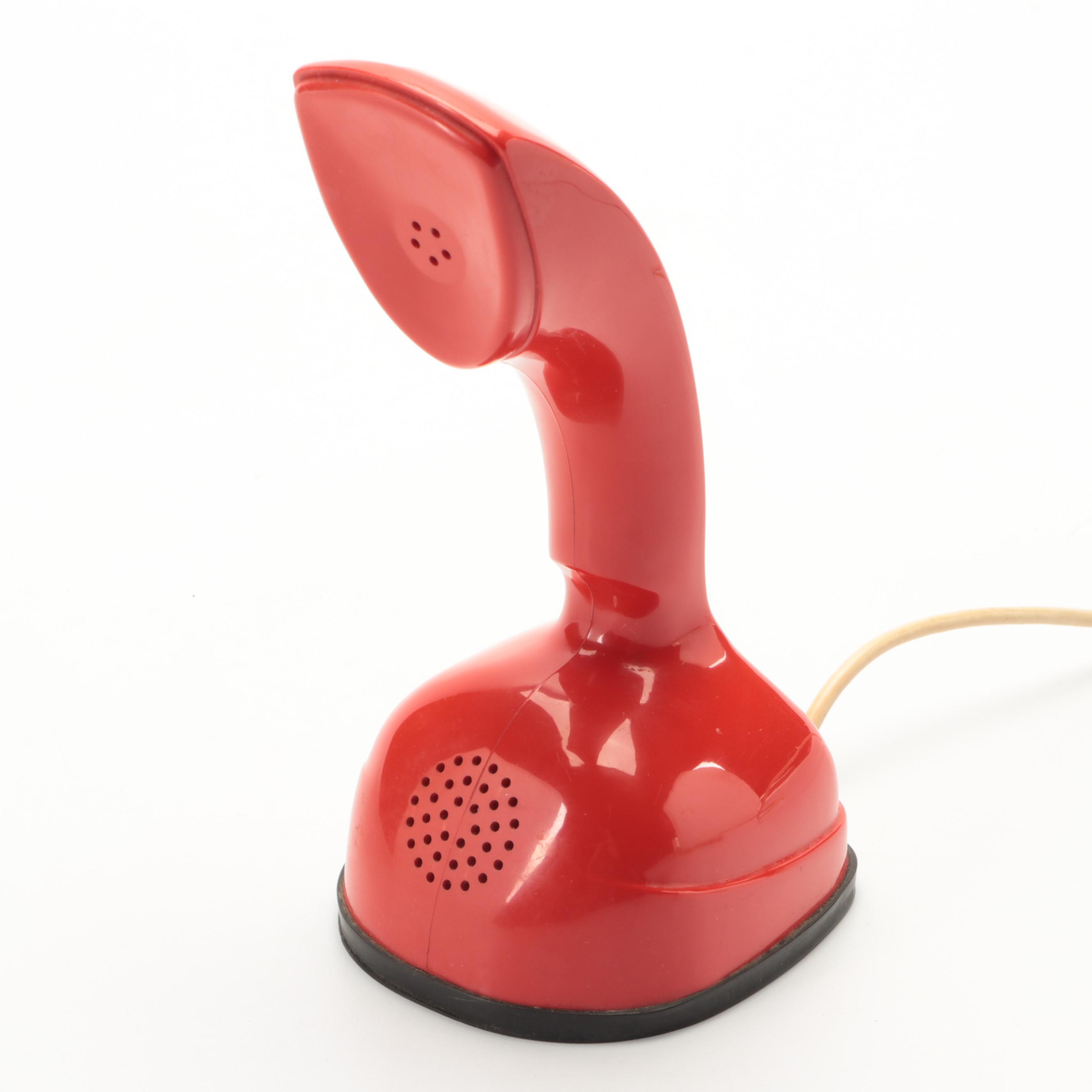 Mid Century Modern Ericcson "Ericofon" Cobra Rotary Telephone