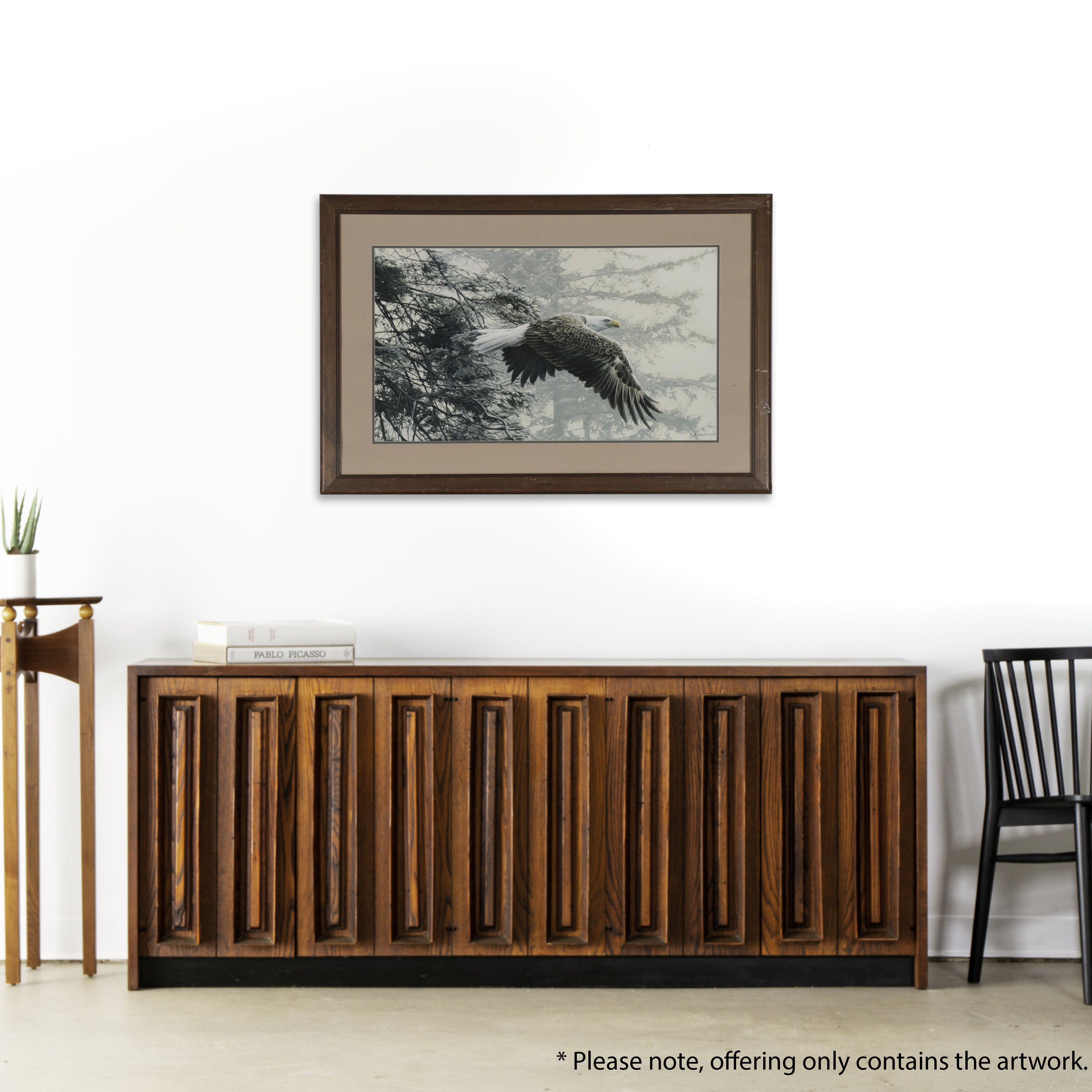 Offset Lithograph After Ron S. Parker "Through the Firs," 1991