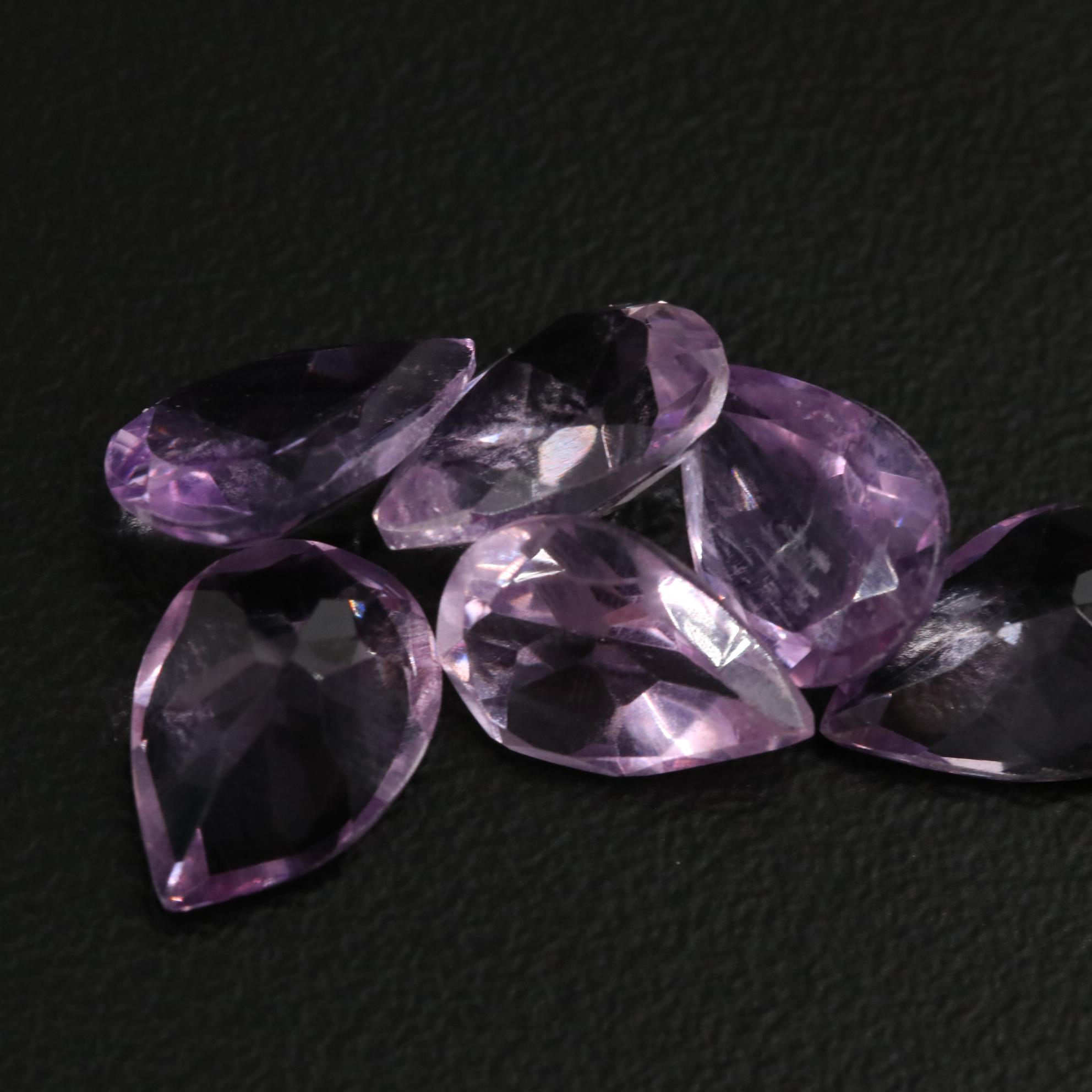 Loose 15.20 CTW Amethyst Lot