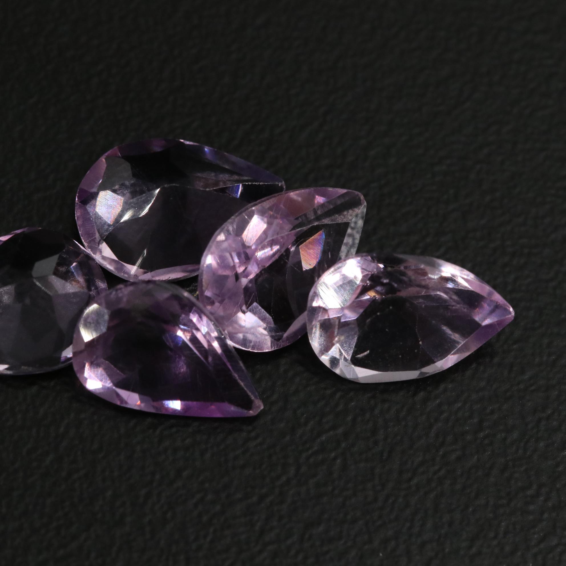Loose 15.20 CTW Amethyst Lot