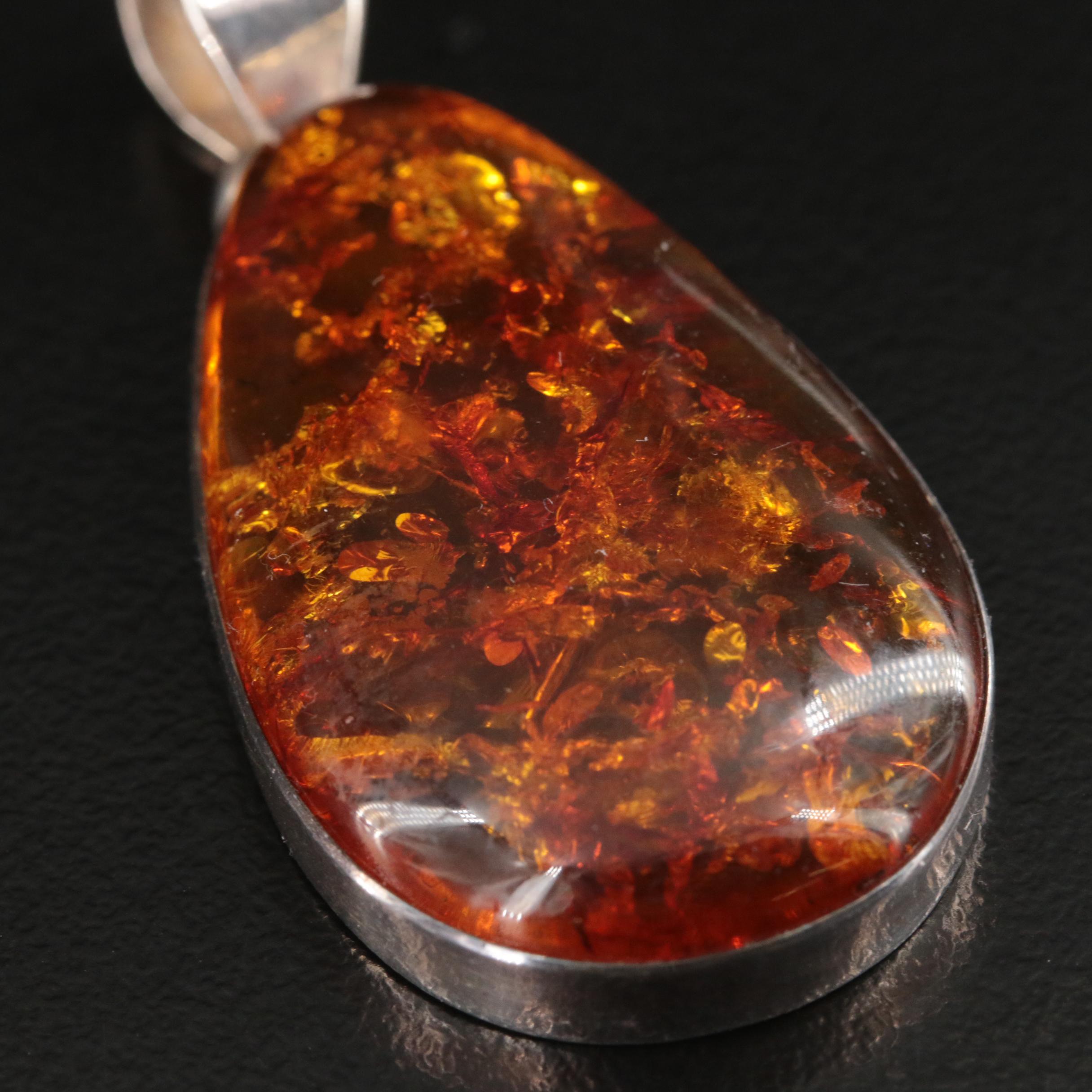 Sterling Amber Jewelry Selection