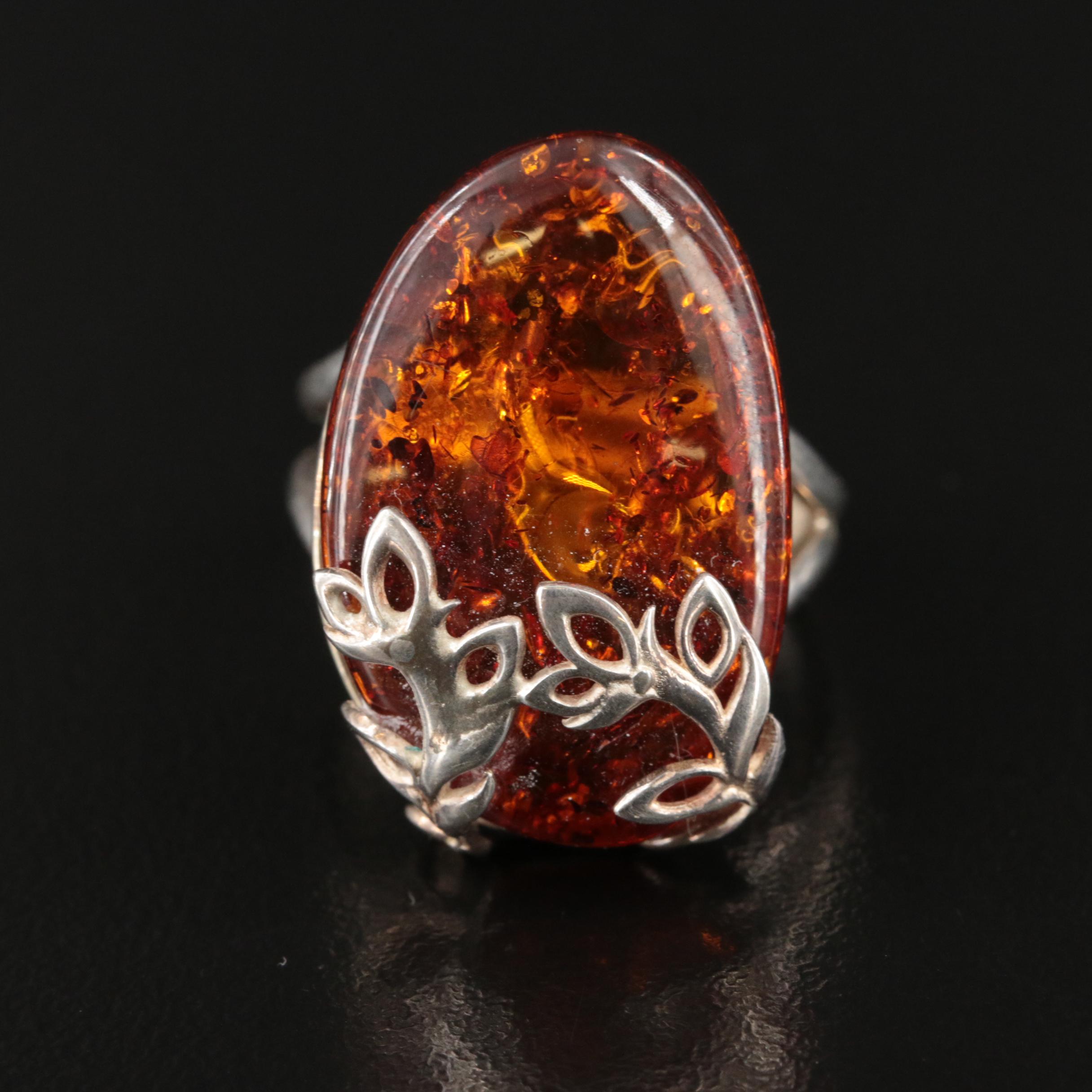 Sterling Amber Jewelry Selection