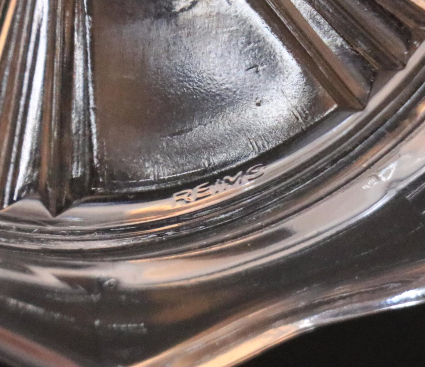 Crystal Decanter with Glass Ships Decanter and Coaster Set