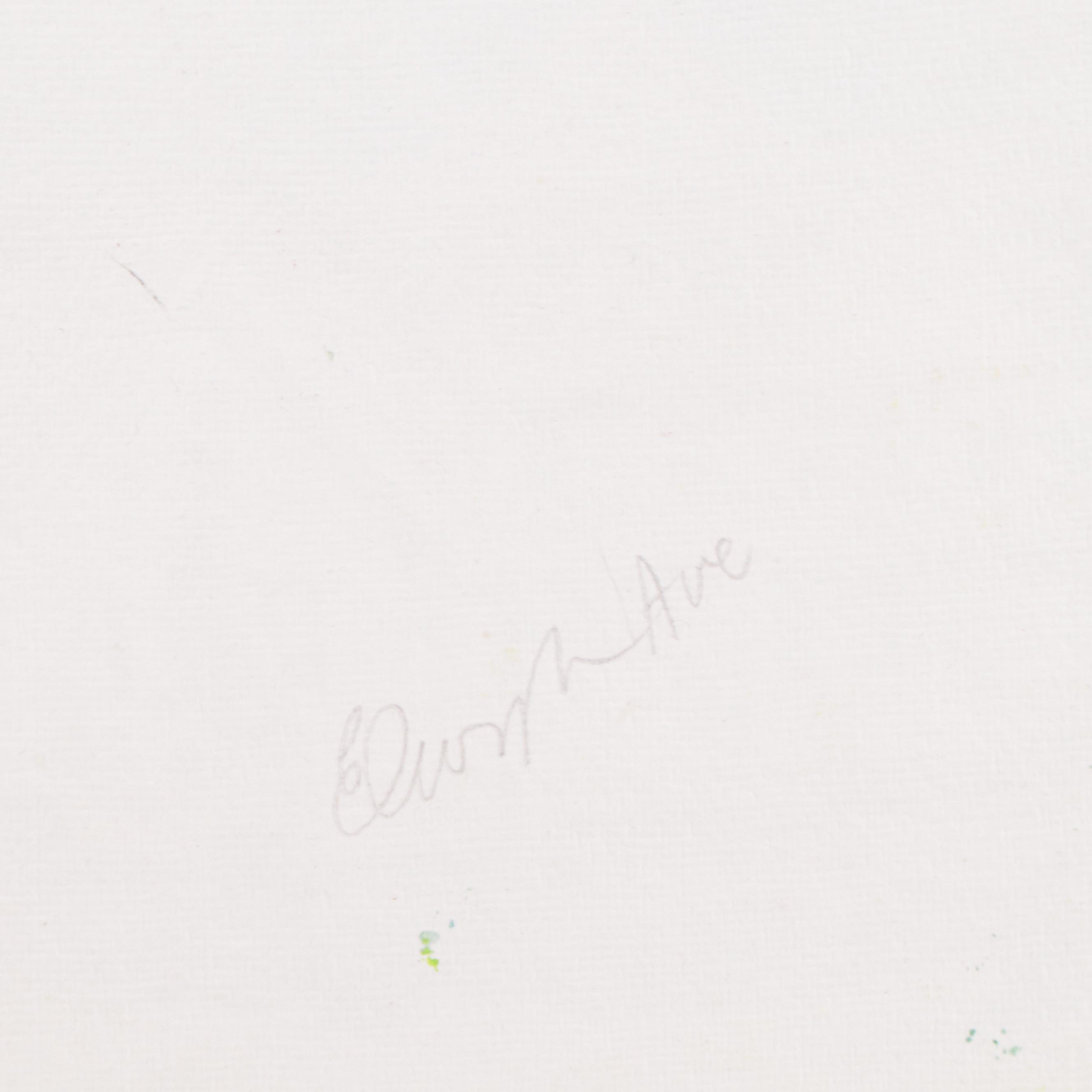 Kathleen Zimbicki Street View Watercolor Painting, 2020