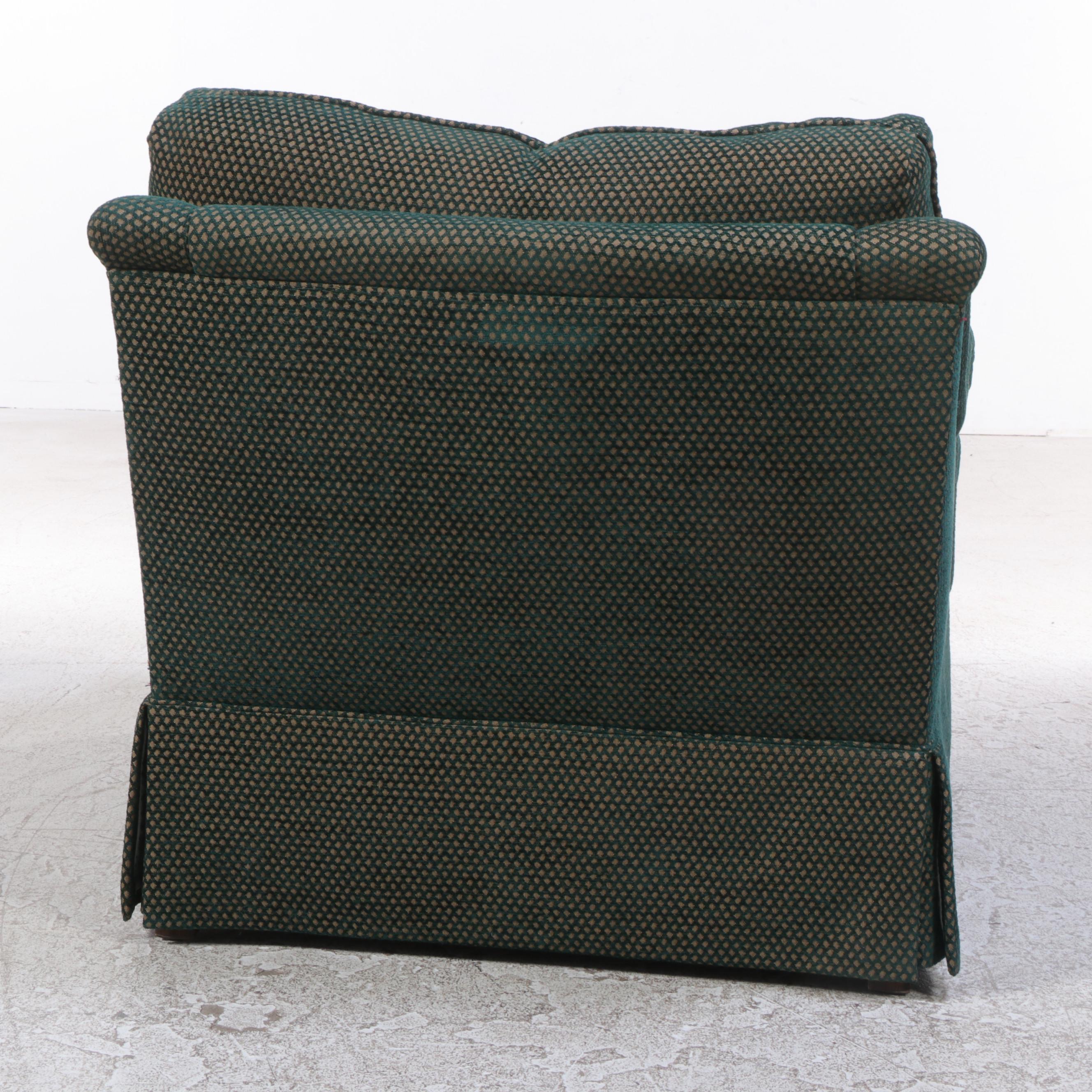 Dapha Furniture Custom-Upholstered English Roll-Arm Easy Chair