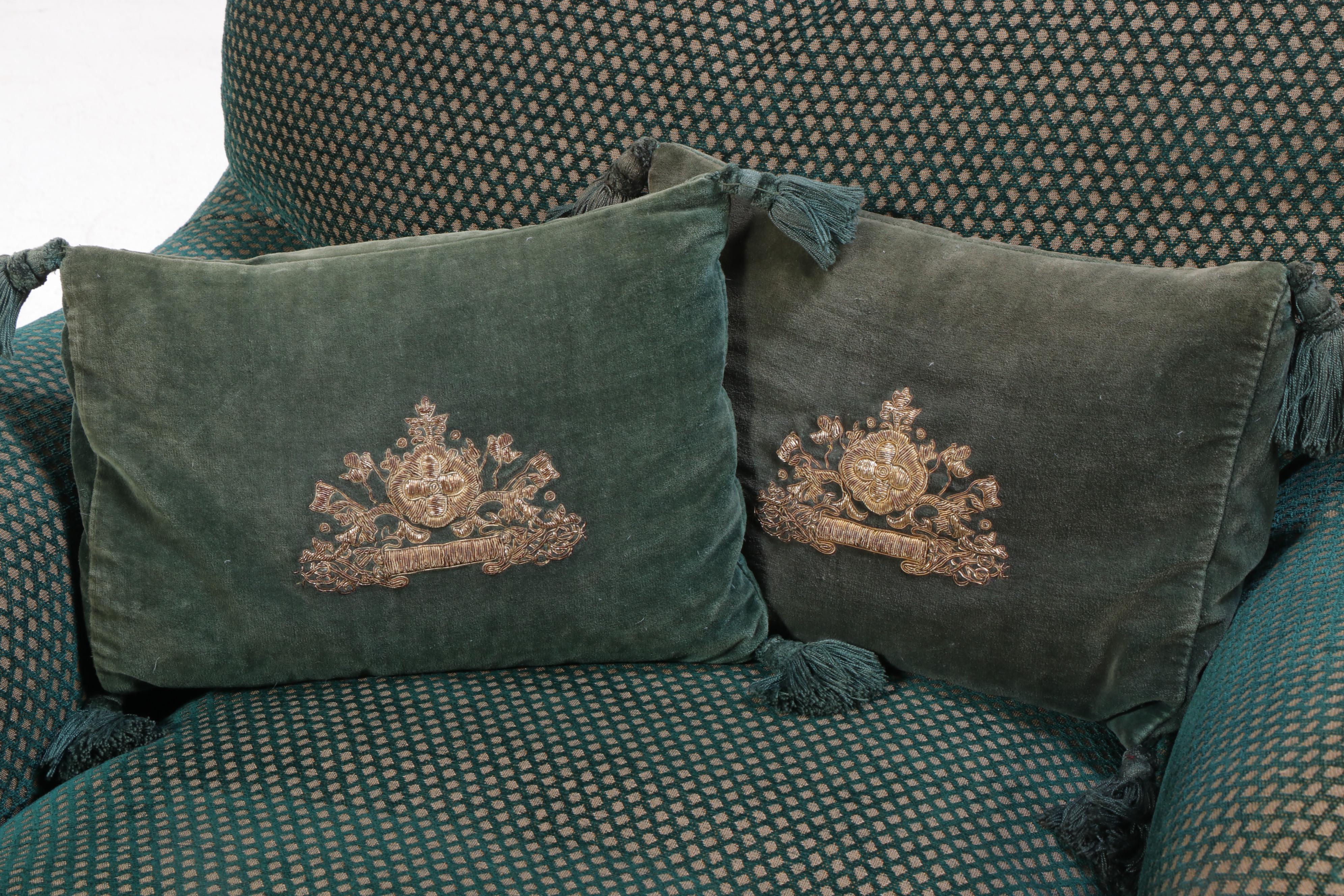 Dapha Furniture Custom-Upholstered English Roll-Arm Easy Chair