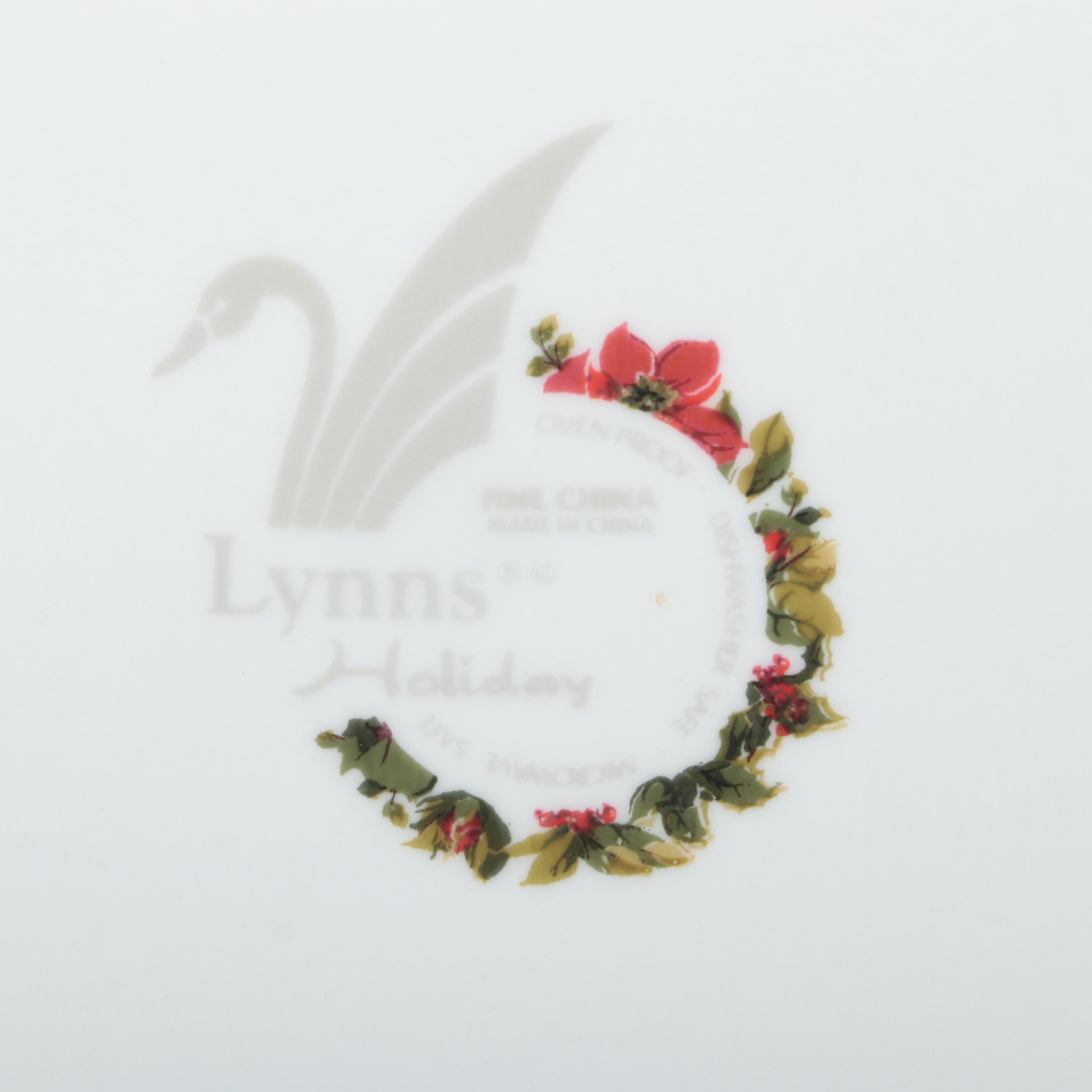 Lynns Holiday Fine China Tableware