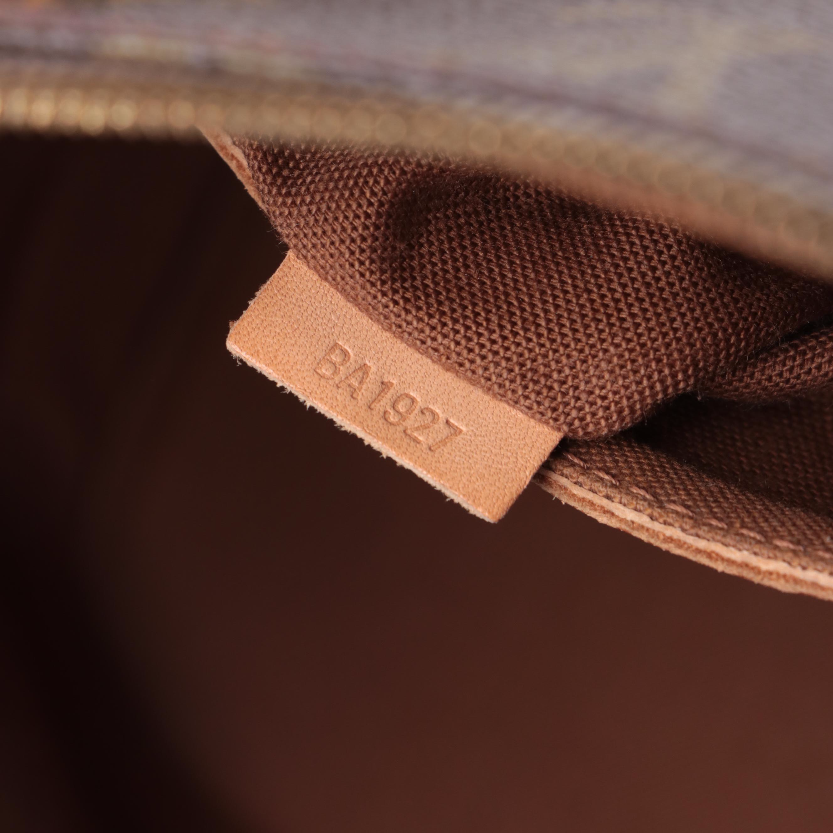 Louis Vuitton Alma PM Bag in Monogram Canvas and Leather