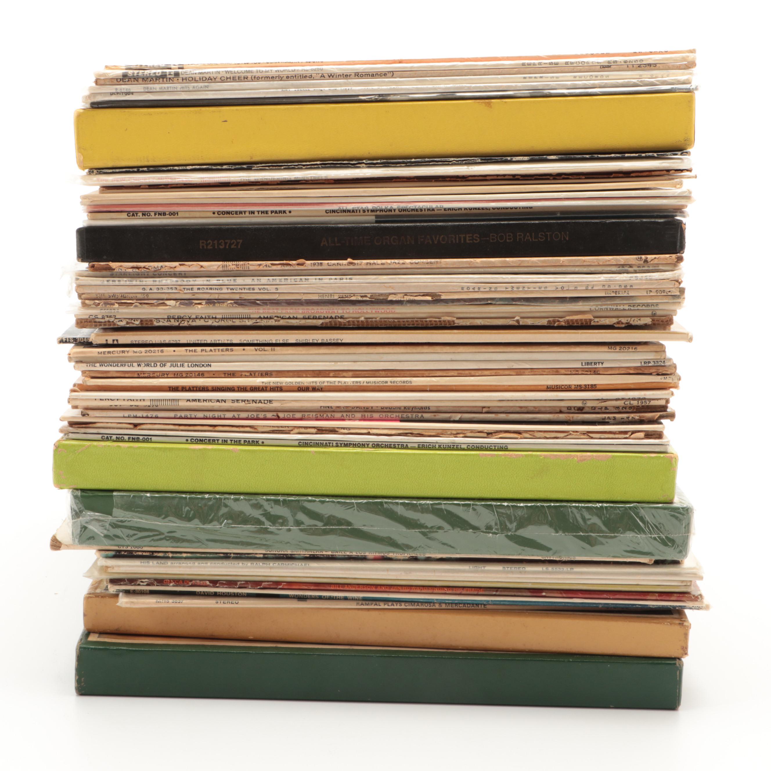 Dean Martin, Shirley Bassey, The Platters and More Album Sets and Records