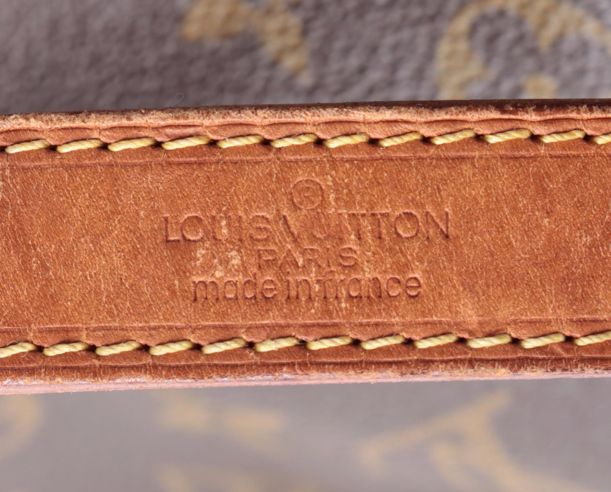 Louis Vuitton Petit Noé Bag in Monogram Canvas and Vachetta Leather