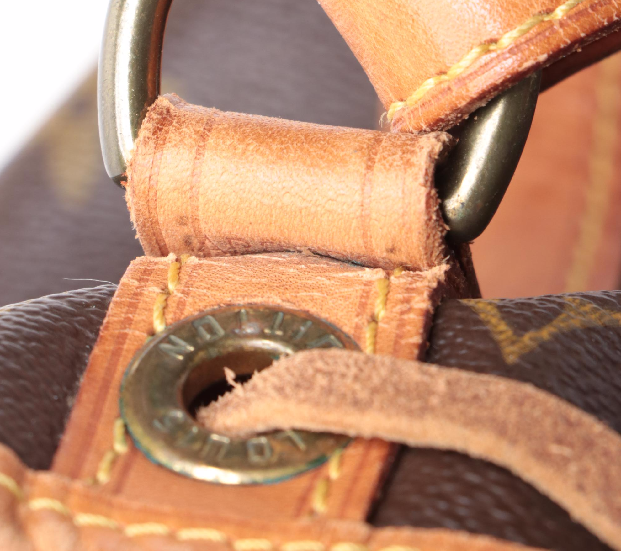 Louis Vuitton Petit Noé Bag in Monogram Canvas and Vachetta Leather