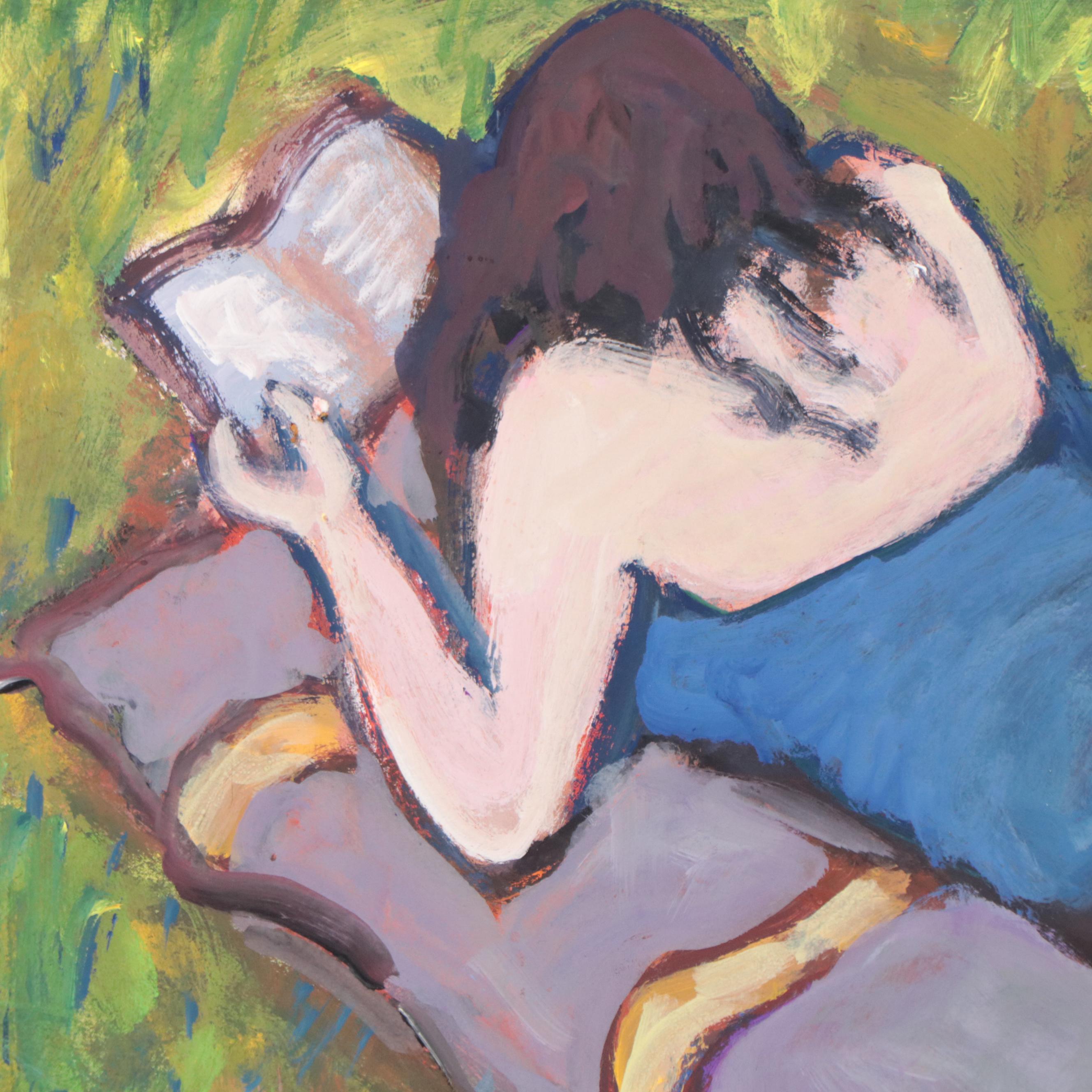 Marina Mozhayeva Figural Acrylic Painting, 2016