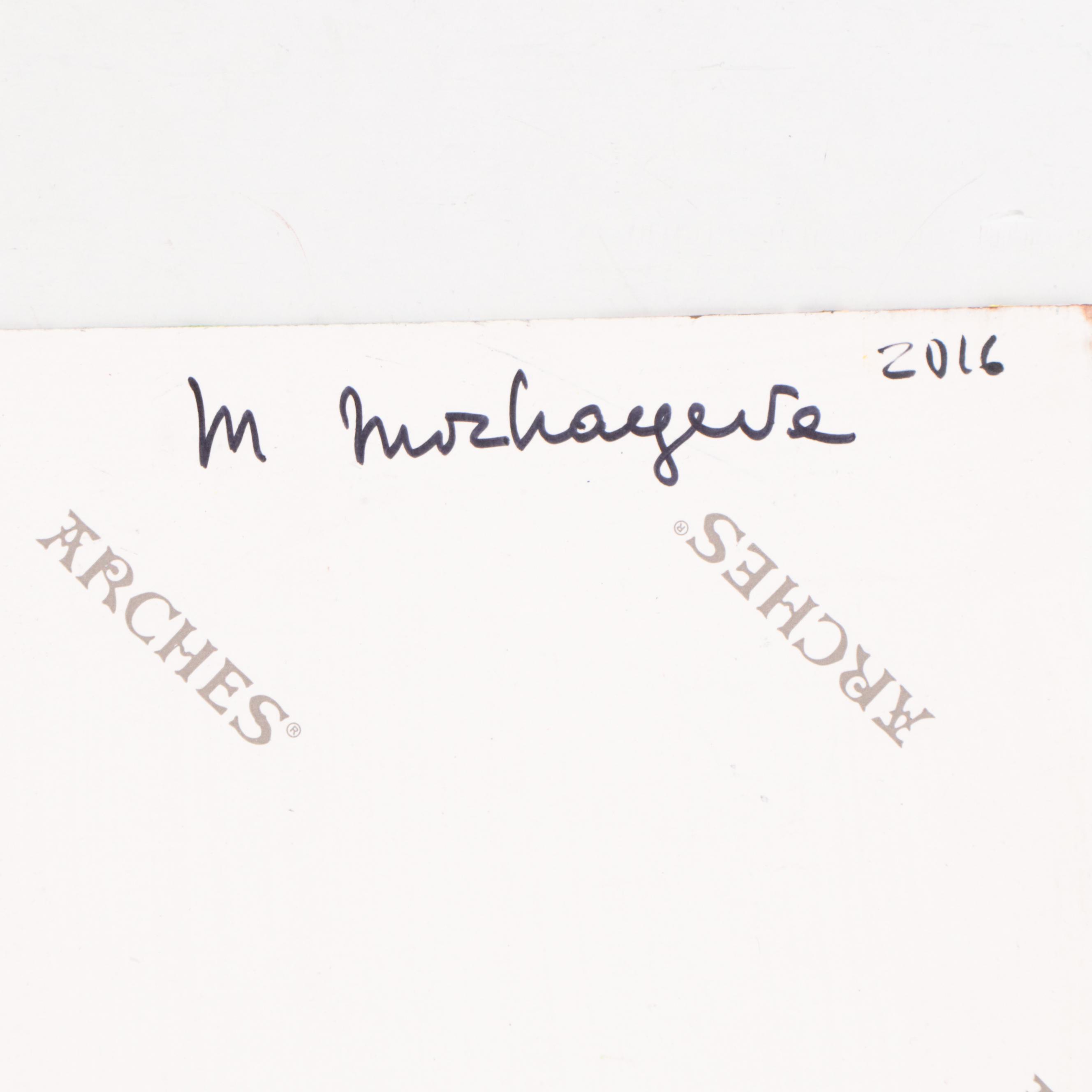 Marina Mozhayeva Figural Acrylic Painting, 2016