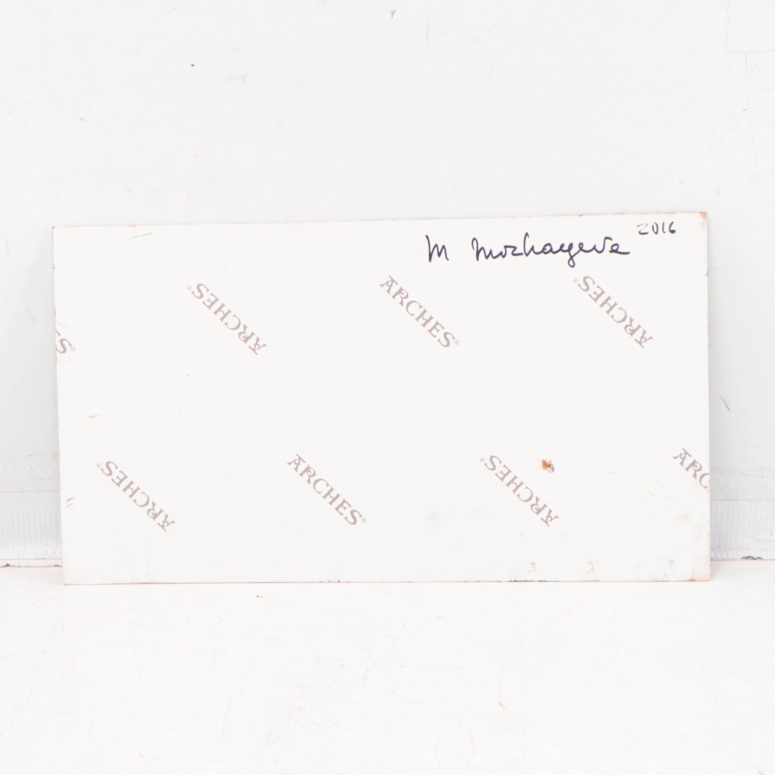 Marina Mozhayeva Figural Acrylic Painting, 2016