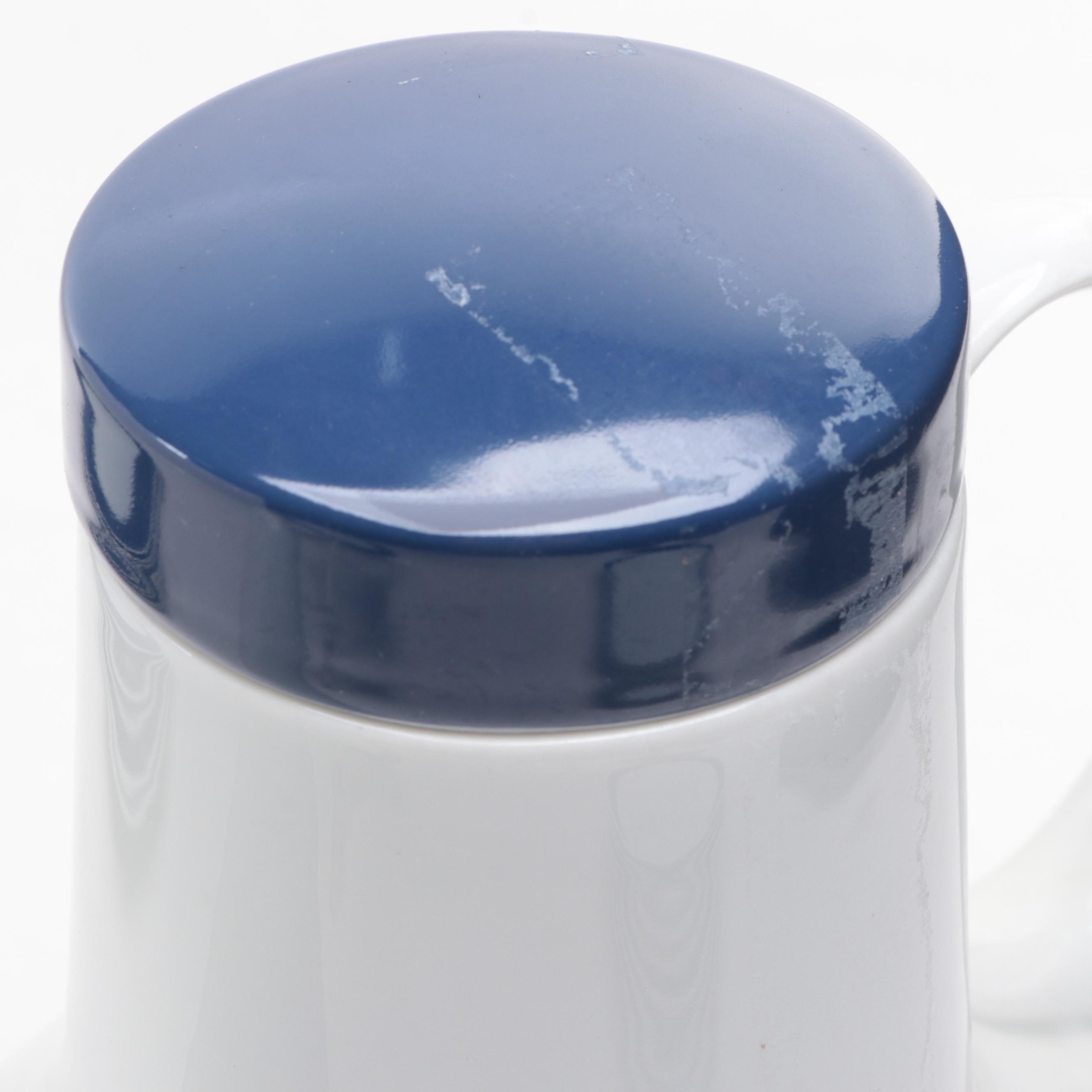 Rosenthal Mid Century Modern Style Porcelain Coffee and Dessert Set