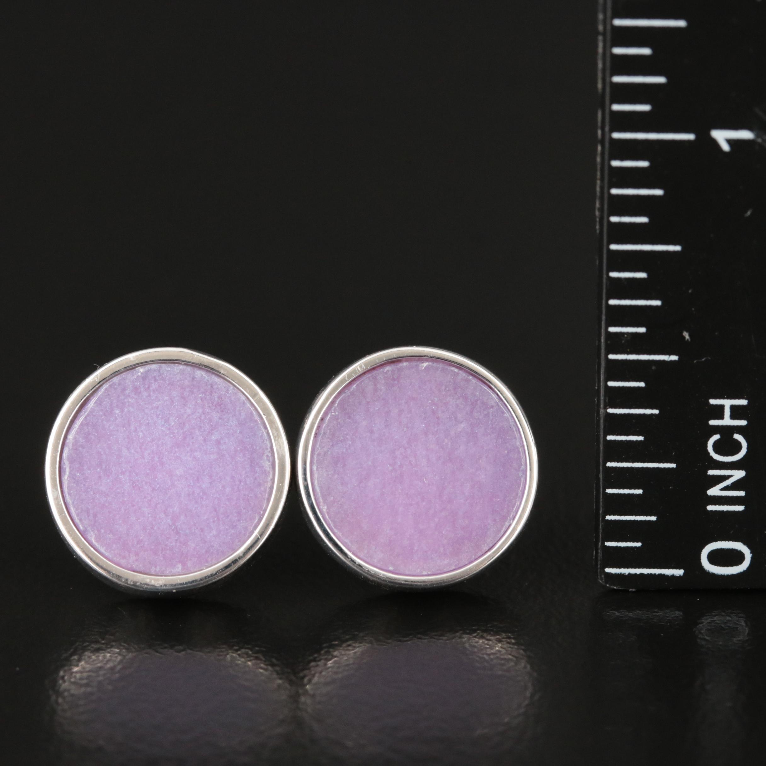 Sterling Quartz Earrings