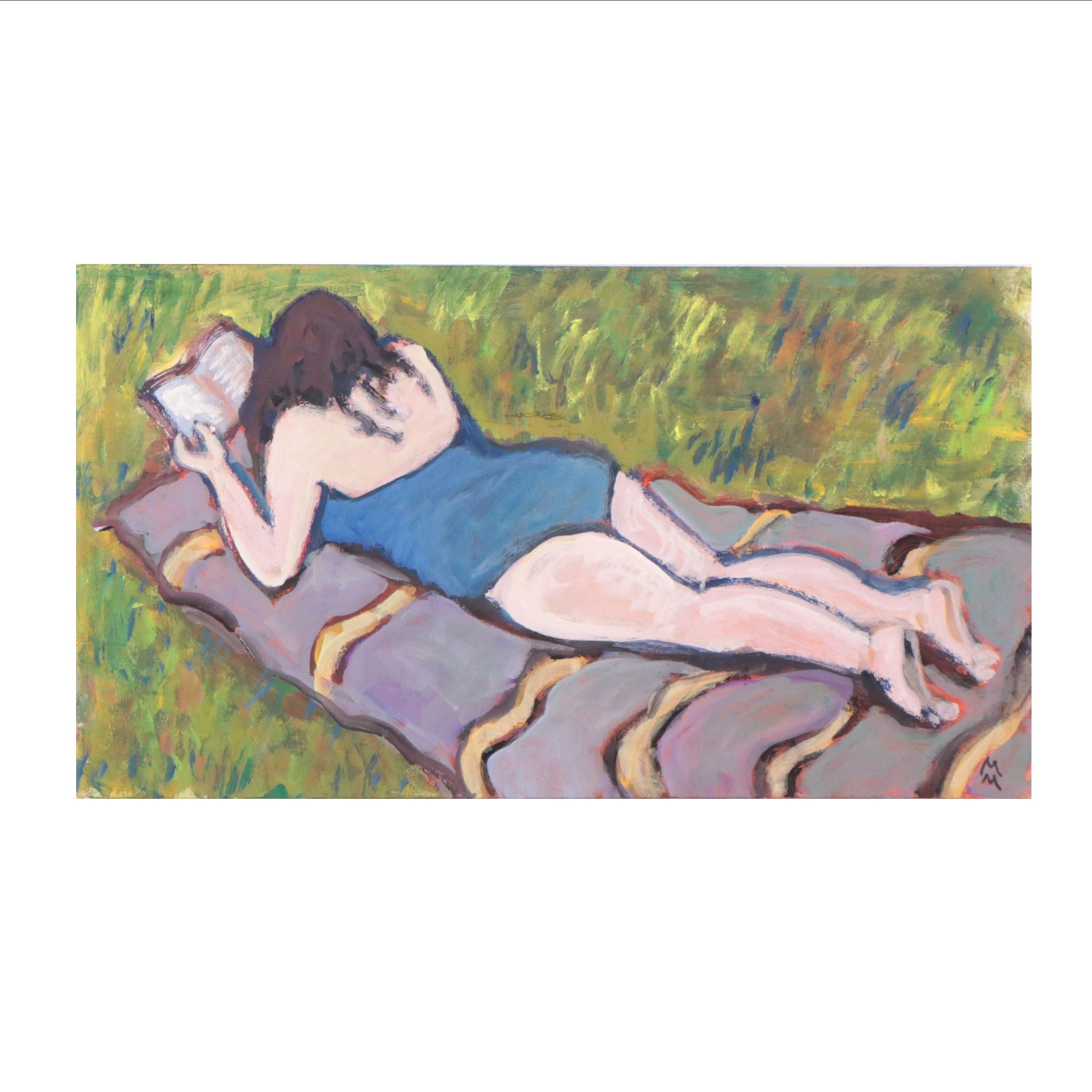 Marina Mozhayeva Figural Acrylic Painting, 2016