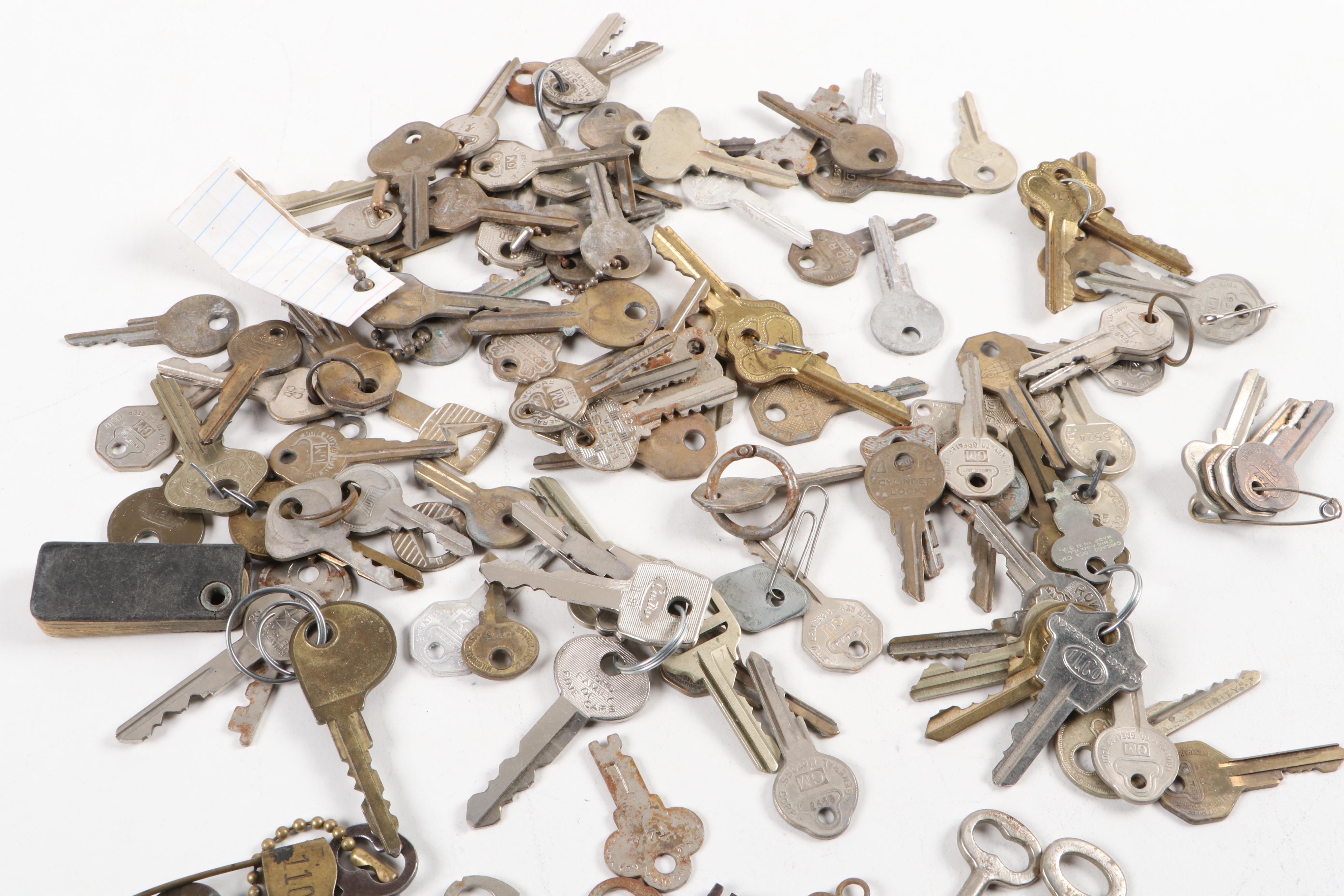 Master Lock Co., Sargent, Briggs & Stratton with Other Keys