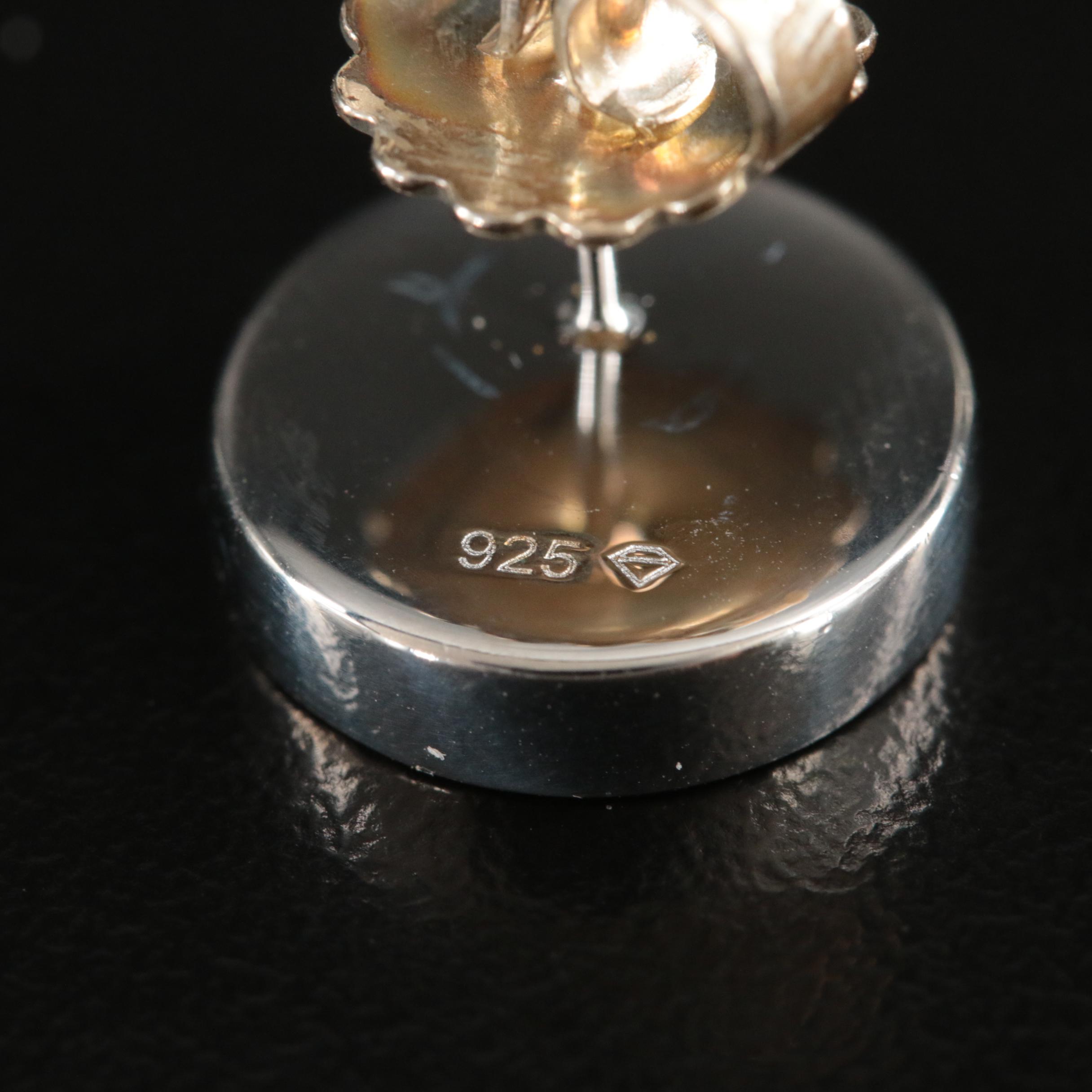 Sterling Quartzite Earrings