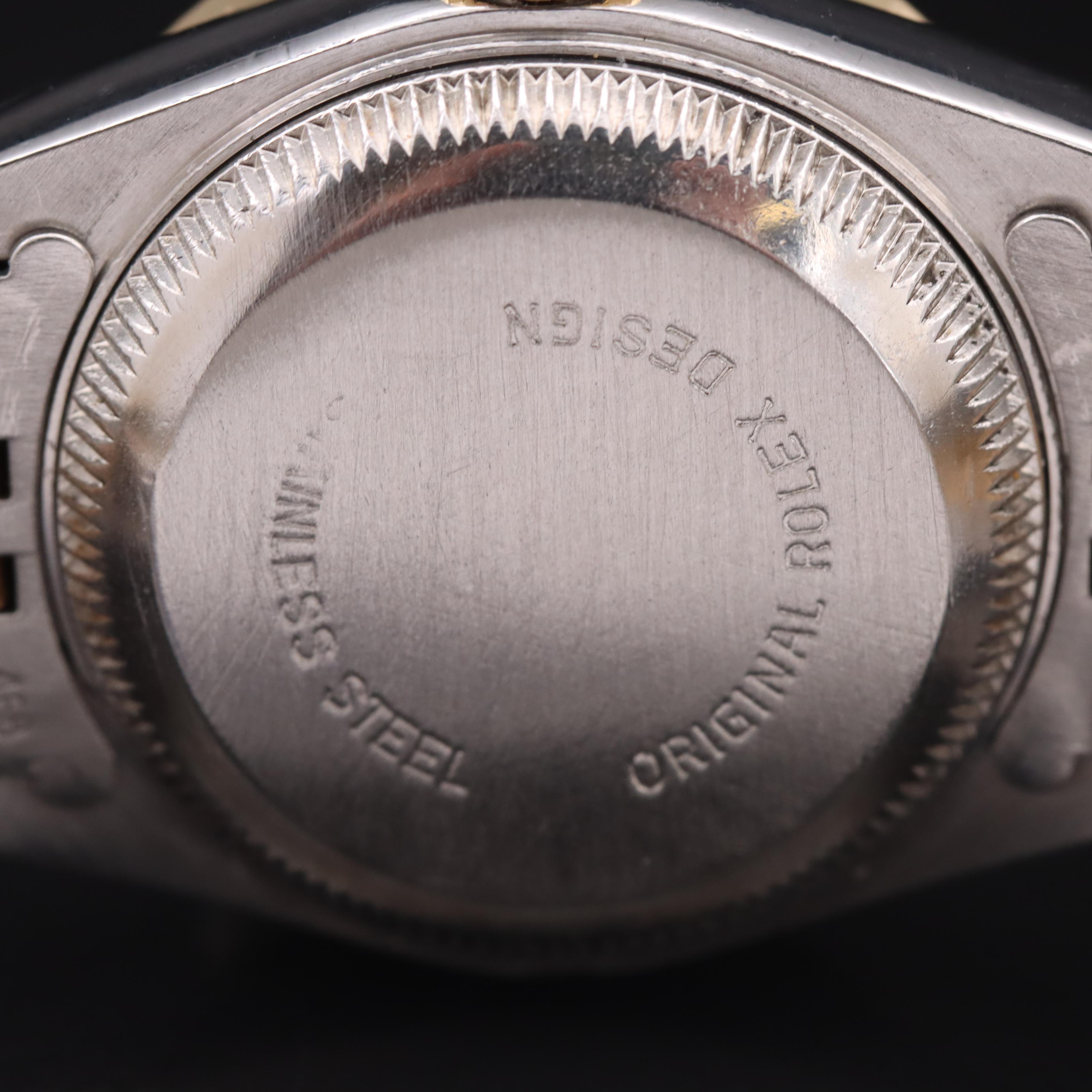 1985 Rolex Anniversary Dial Diamond Bezel Datejust Watch