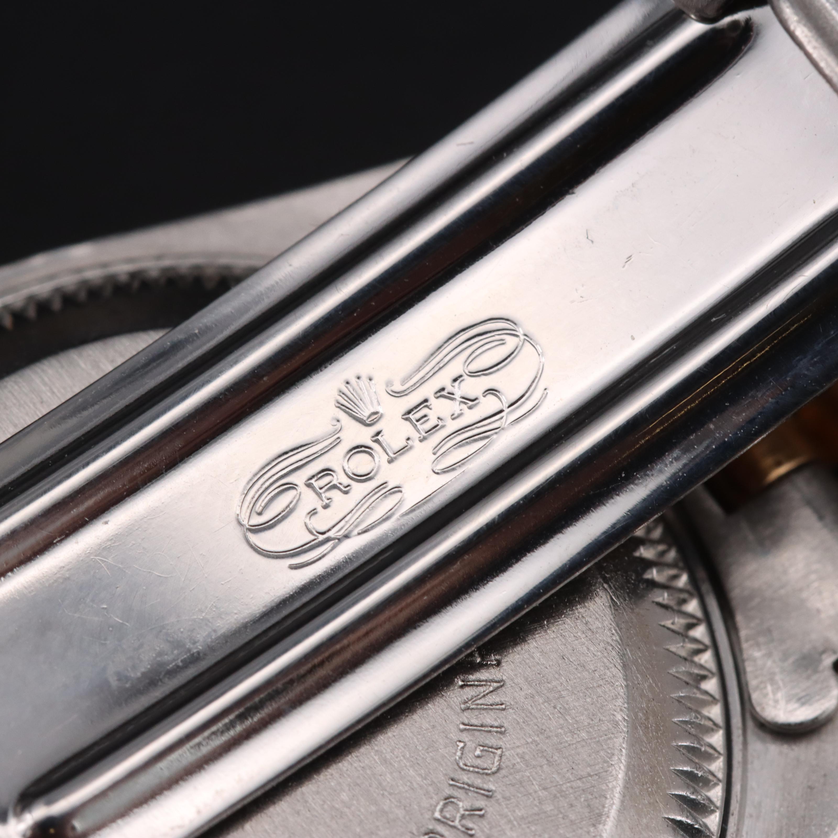 1985 Rolex Anniversary Dial Diamond Bezel Datejust Watch