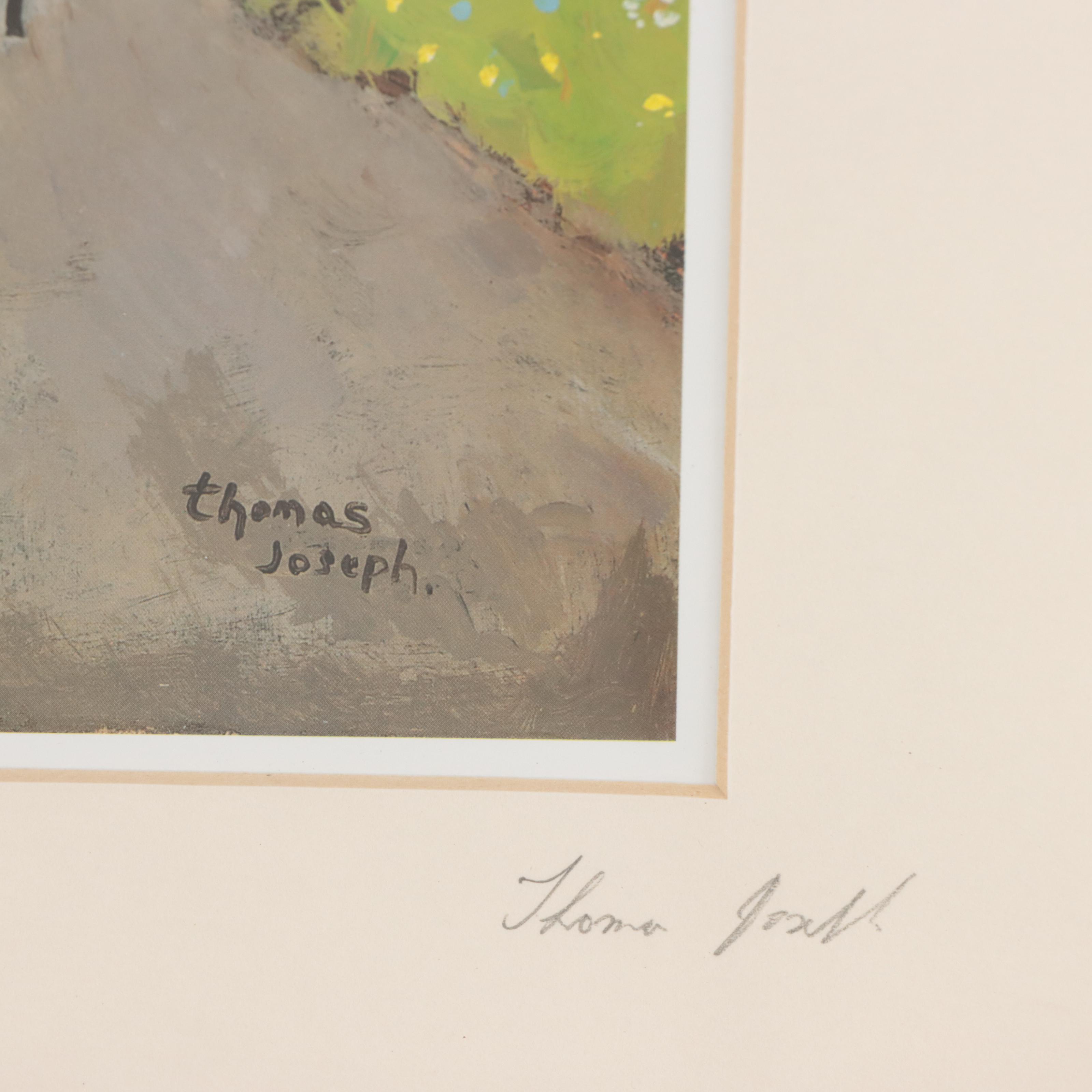 Thomas Joseph Offset Lithographs of Sheep, Circa 2000