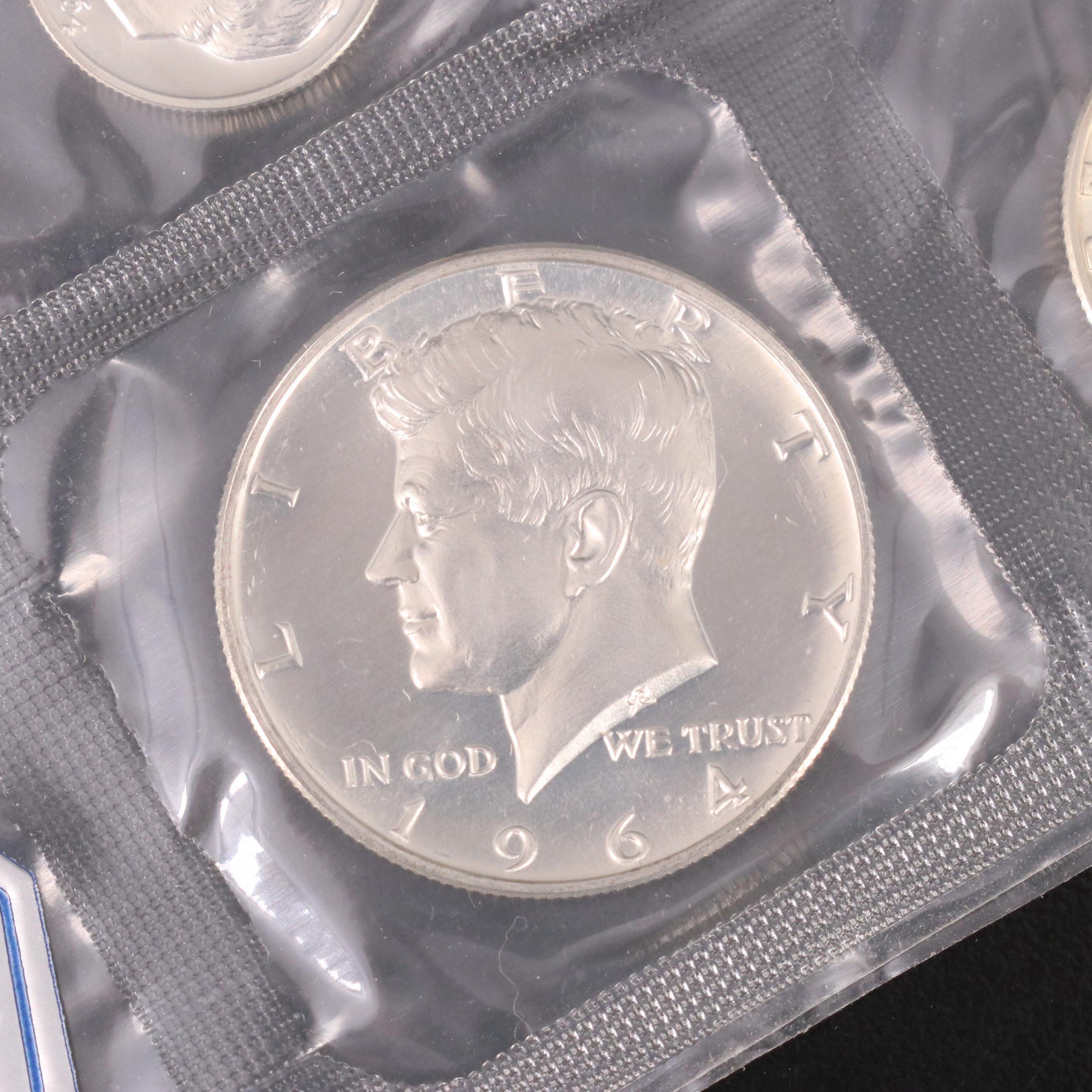 Three Vintage U.S. Mint Silver Proof Sets