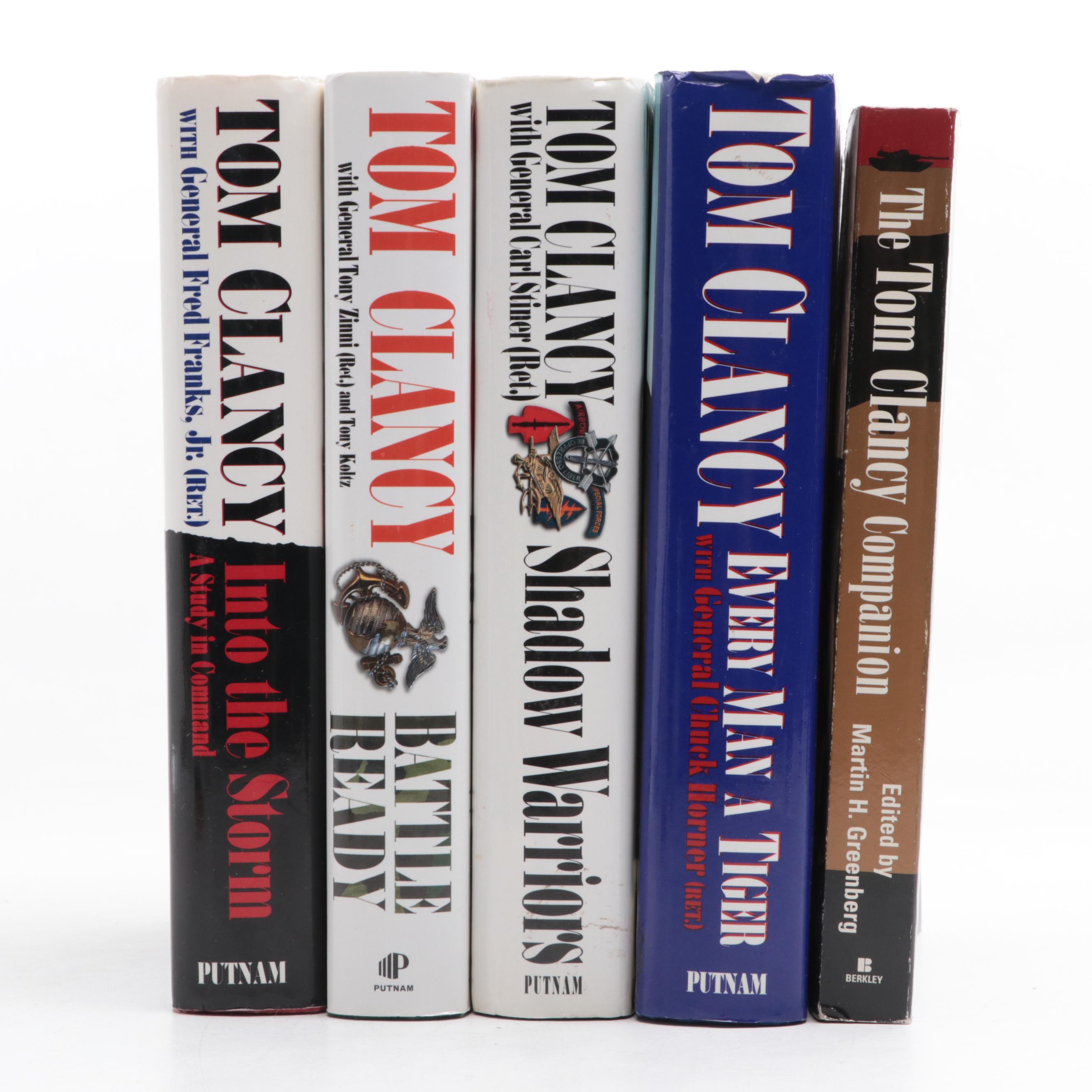 First Edition "Shadow Warriors" and More Tom Clancy Books