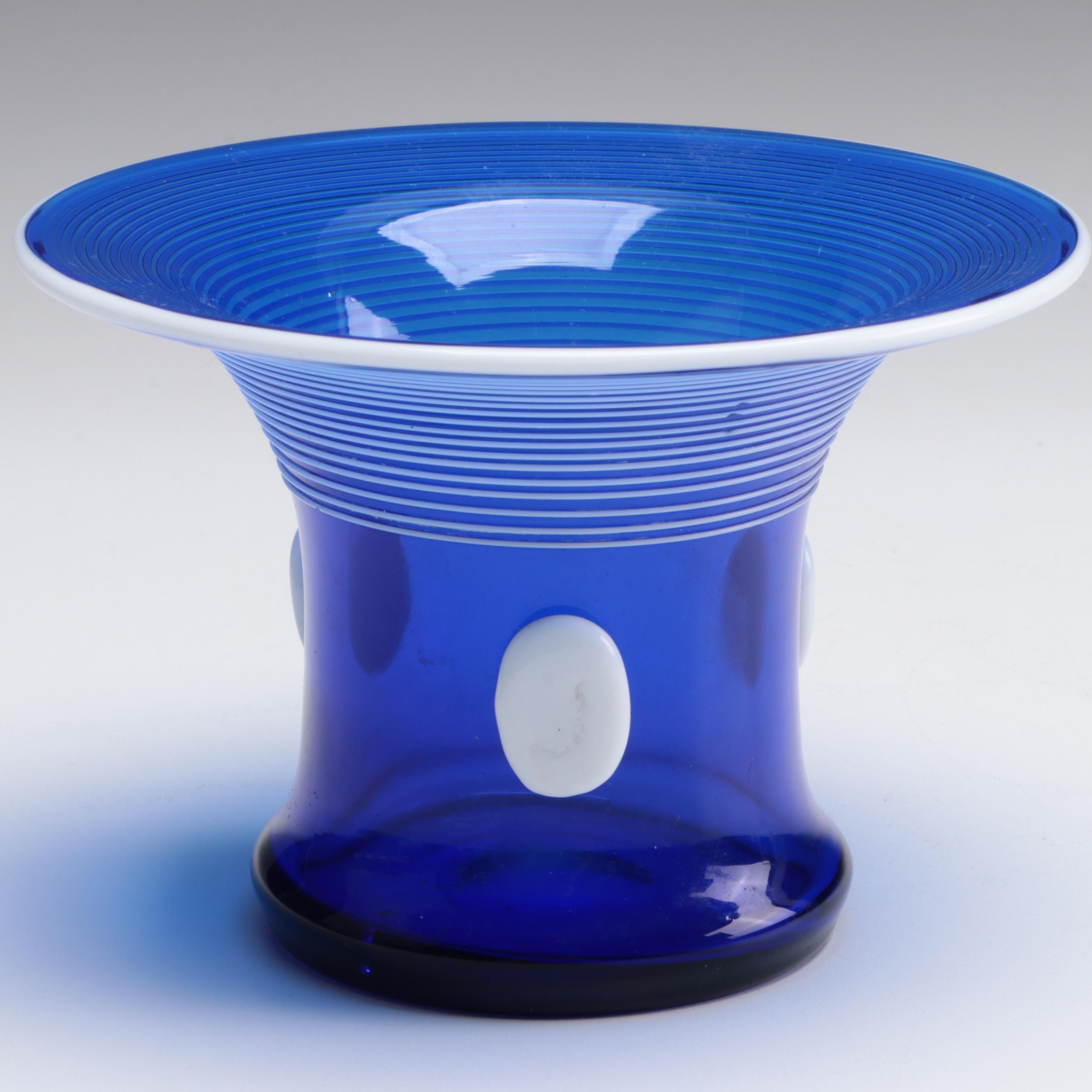 Michael Powolny for Loetz Glass Vase and Bowl, Early 20th Century