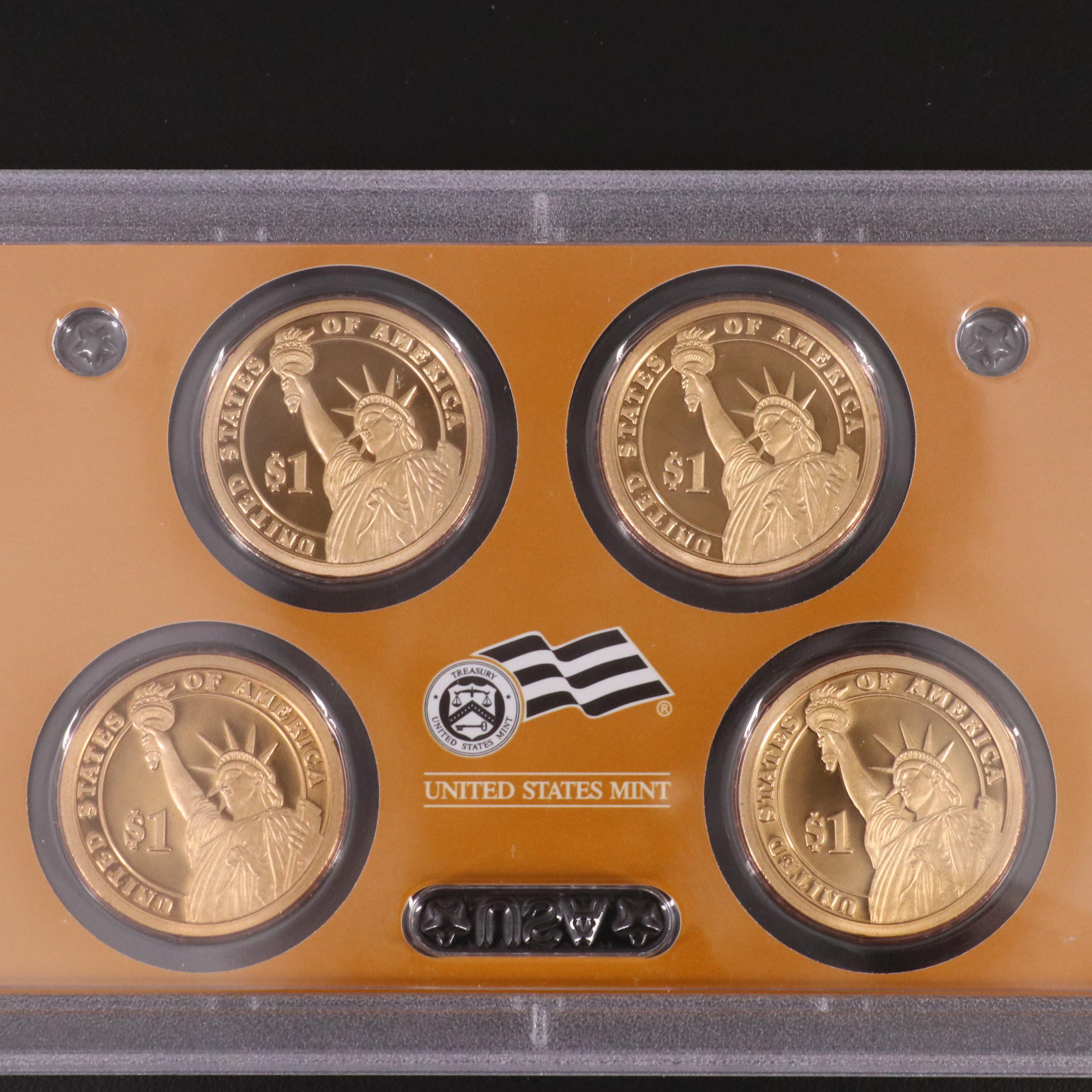 Collection of Six Different United States Proof Sets