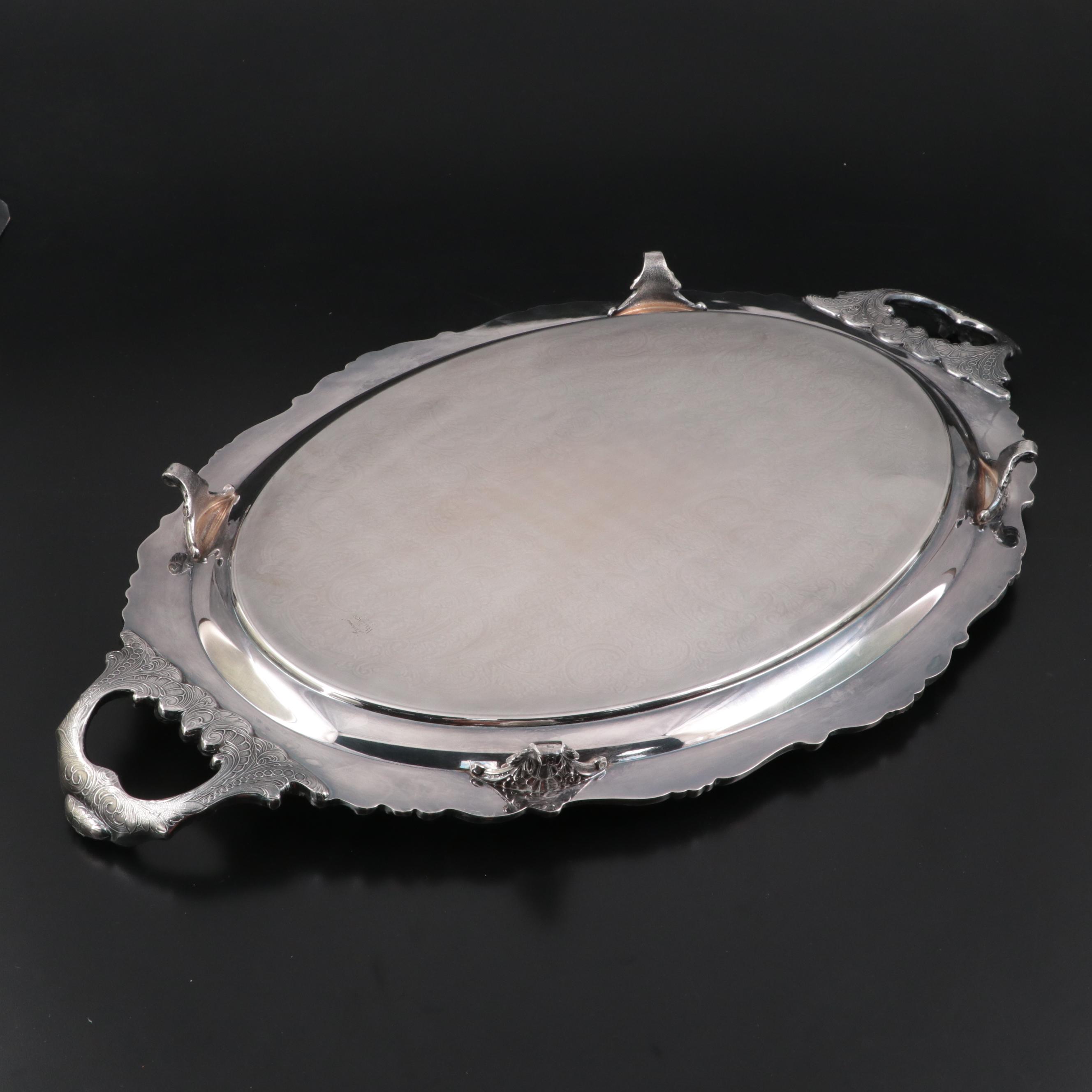Wallace "Baroque" Silver Plate Tea Service