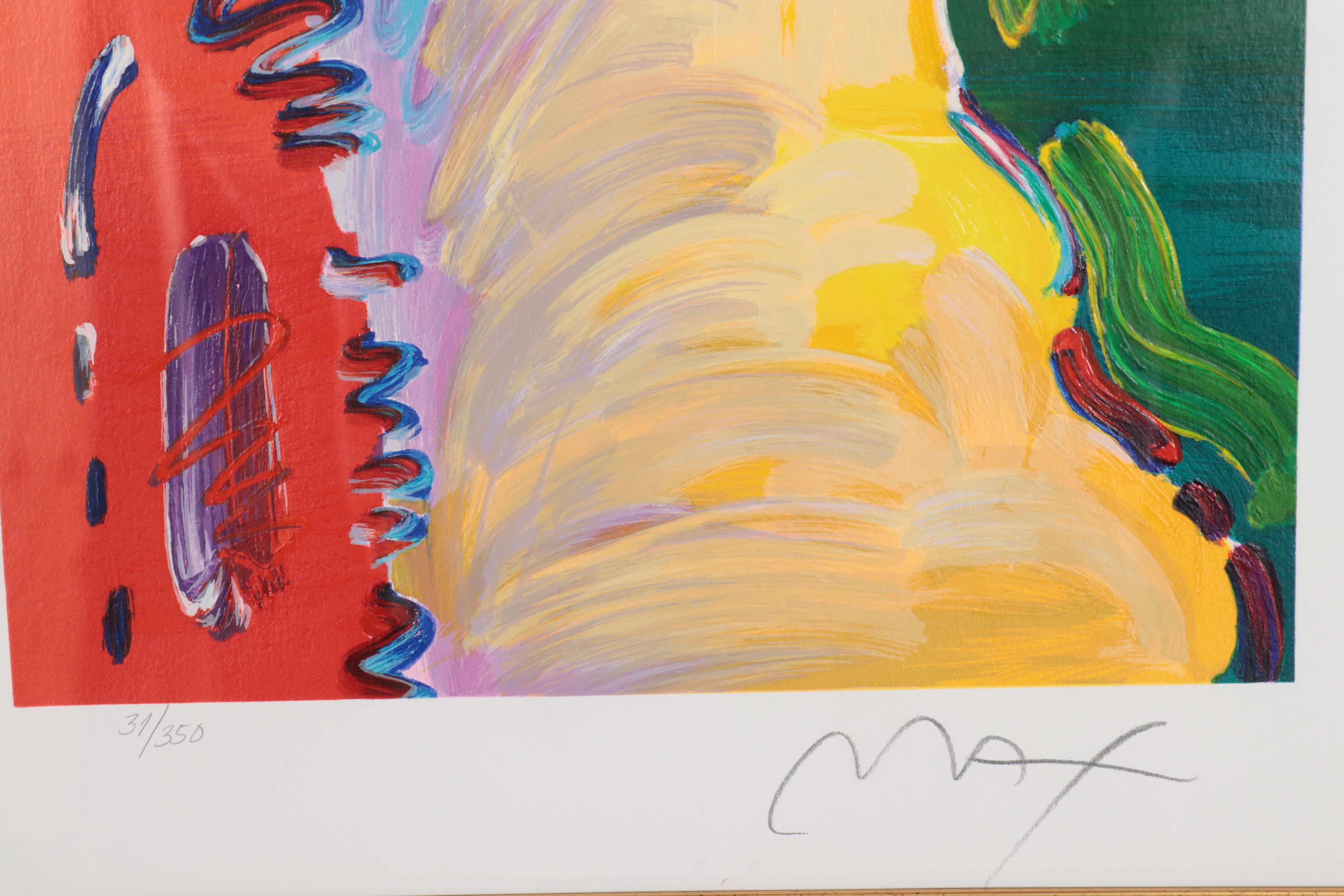 Peter Max Serigraph "Statue of Liberty," 2014
