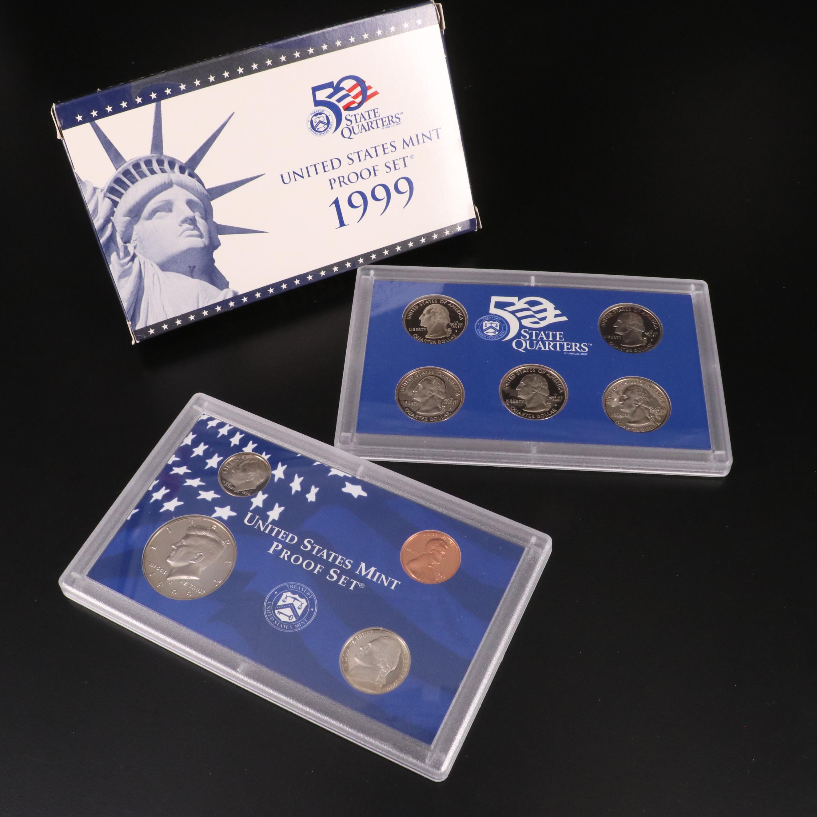 Twenty-Two Different U.S. Mint Proof Sets, 1981–2002