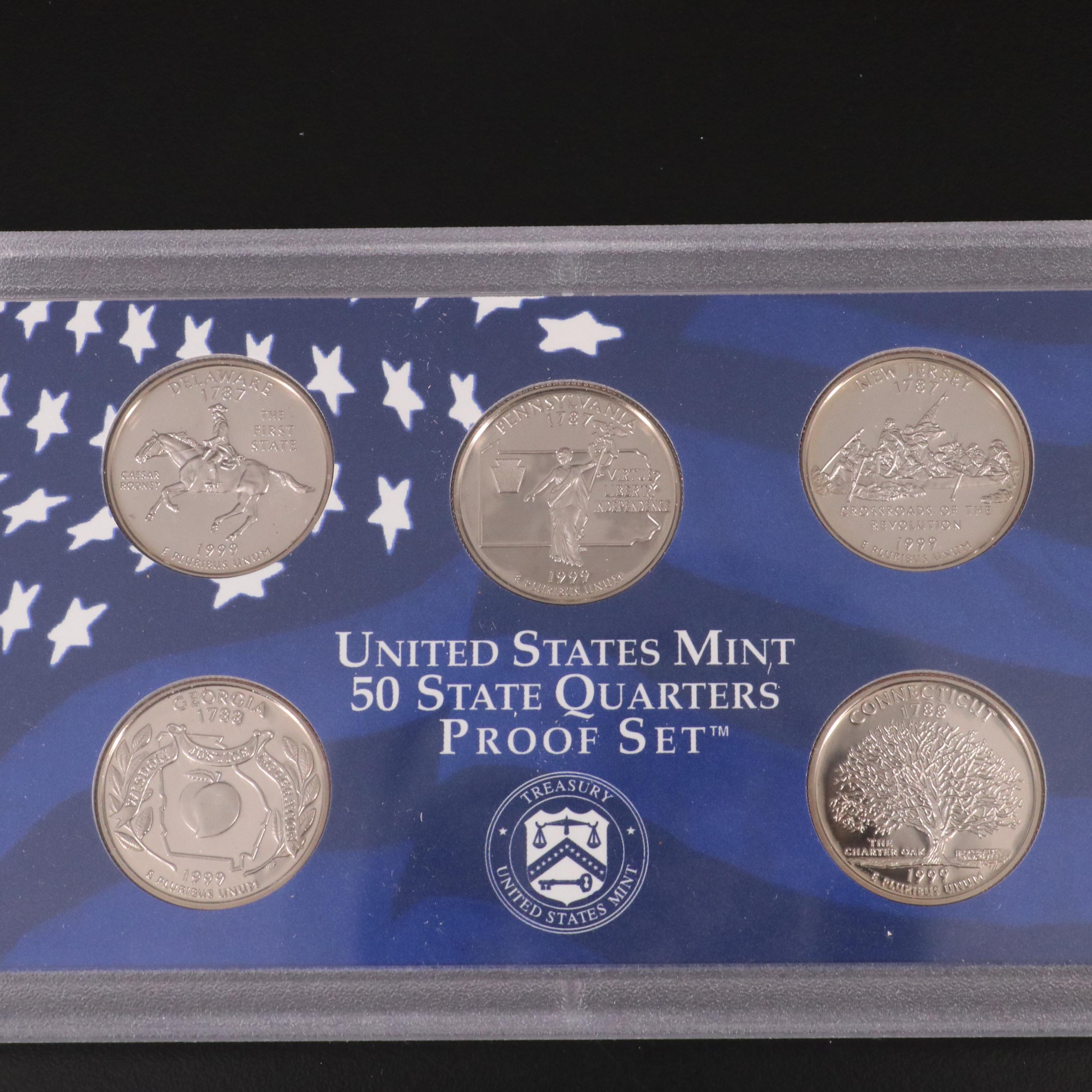 Twenty-Two Different U.S. Mint Proof Sets, 1981–2002