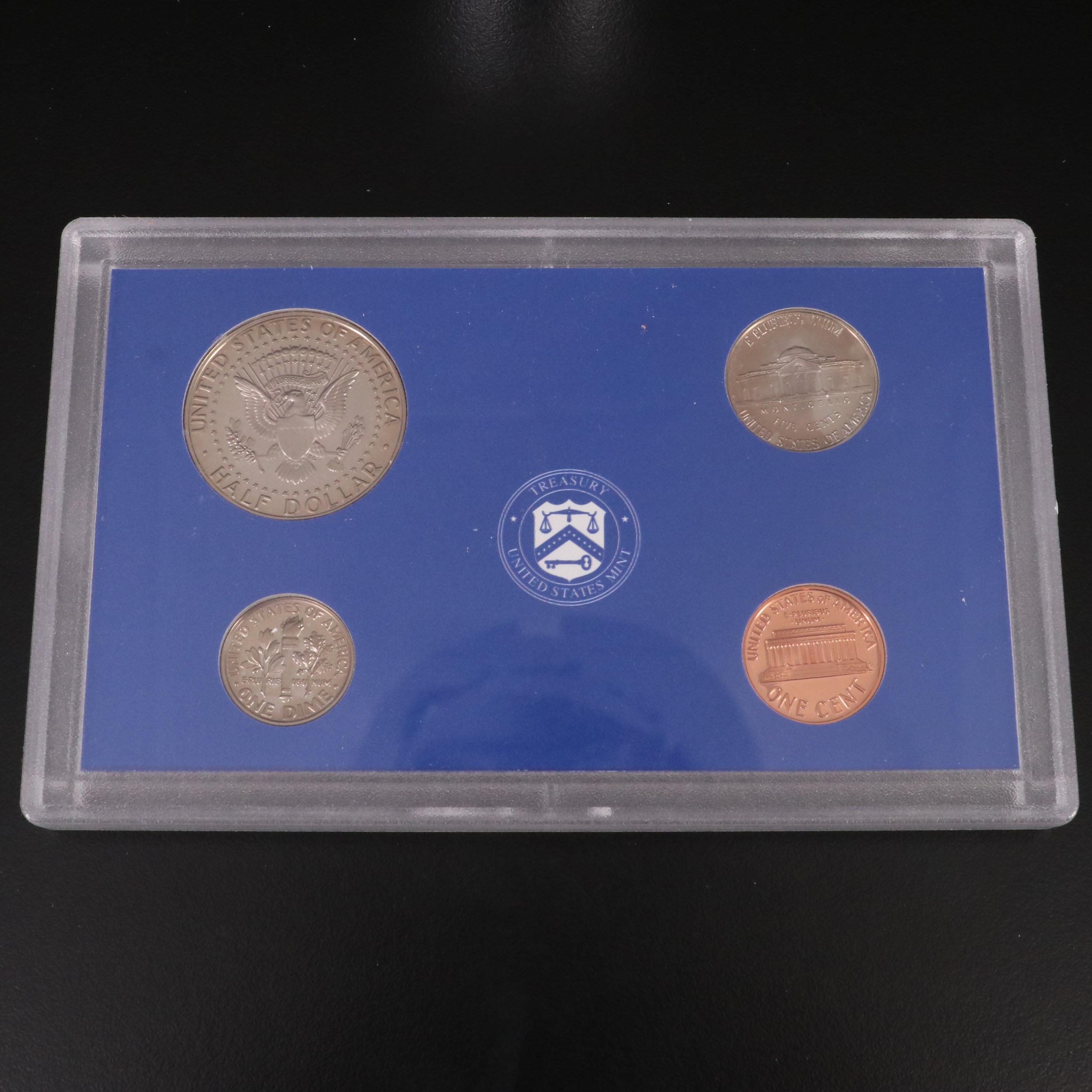 Twenty-Two Different U.S. Mint Proof Sets, 1981–2002