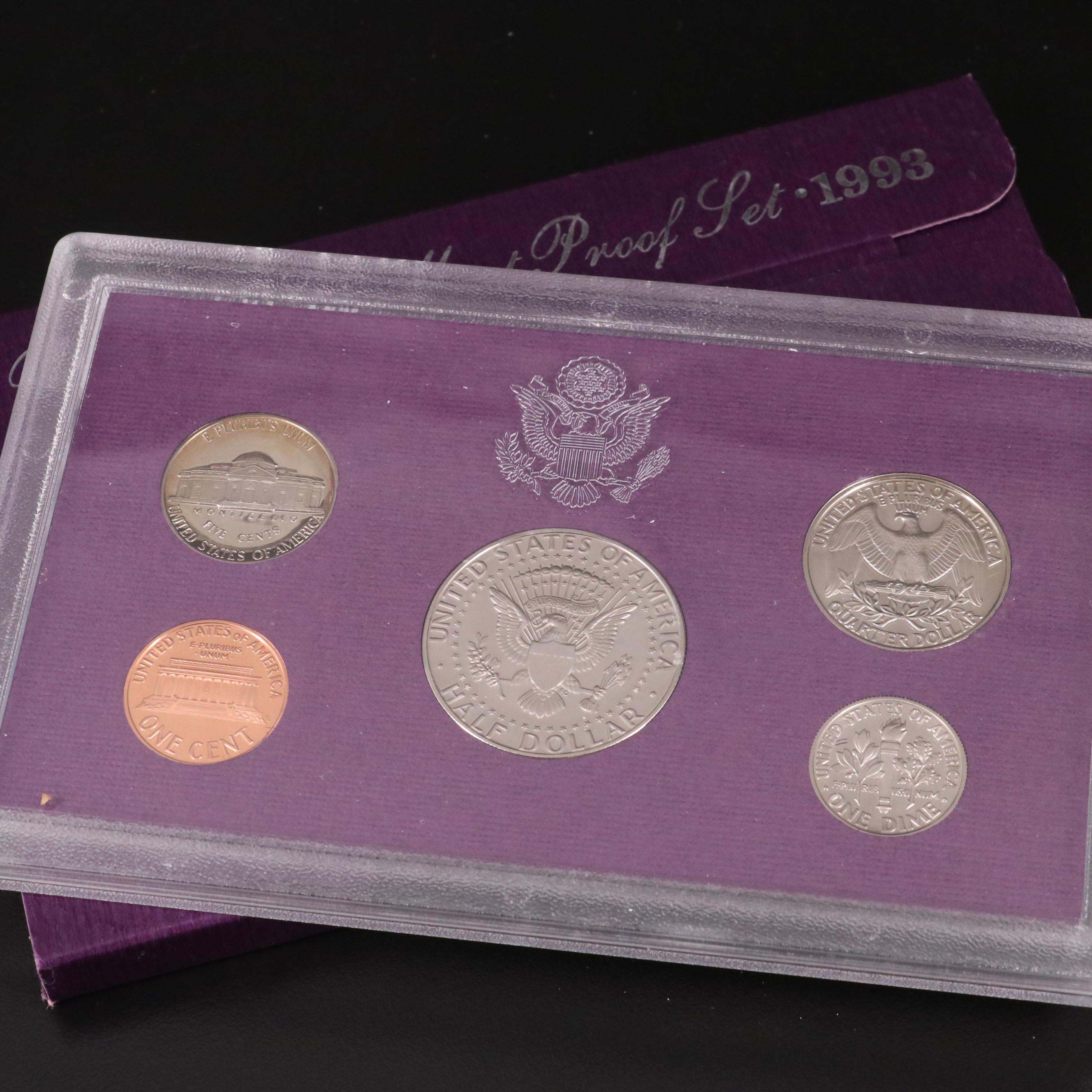 Twenty-Two Different U.S. Mint Proof Sets, 1981–2002