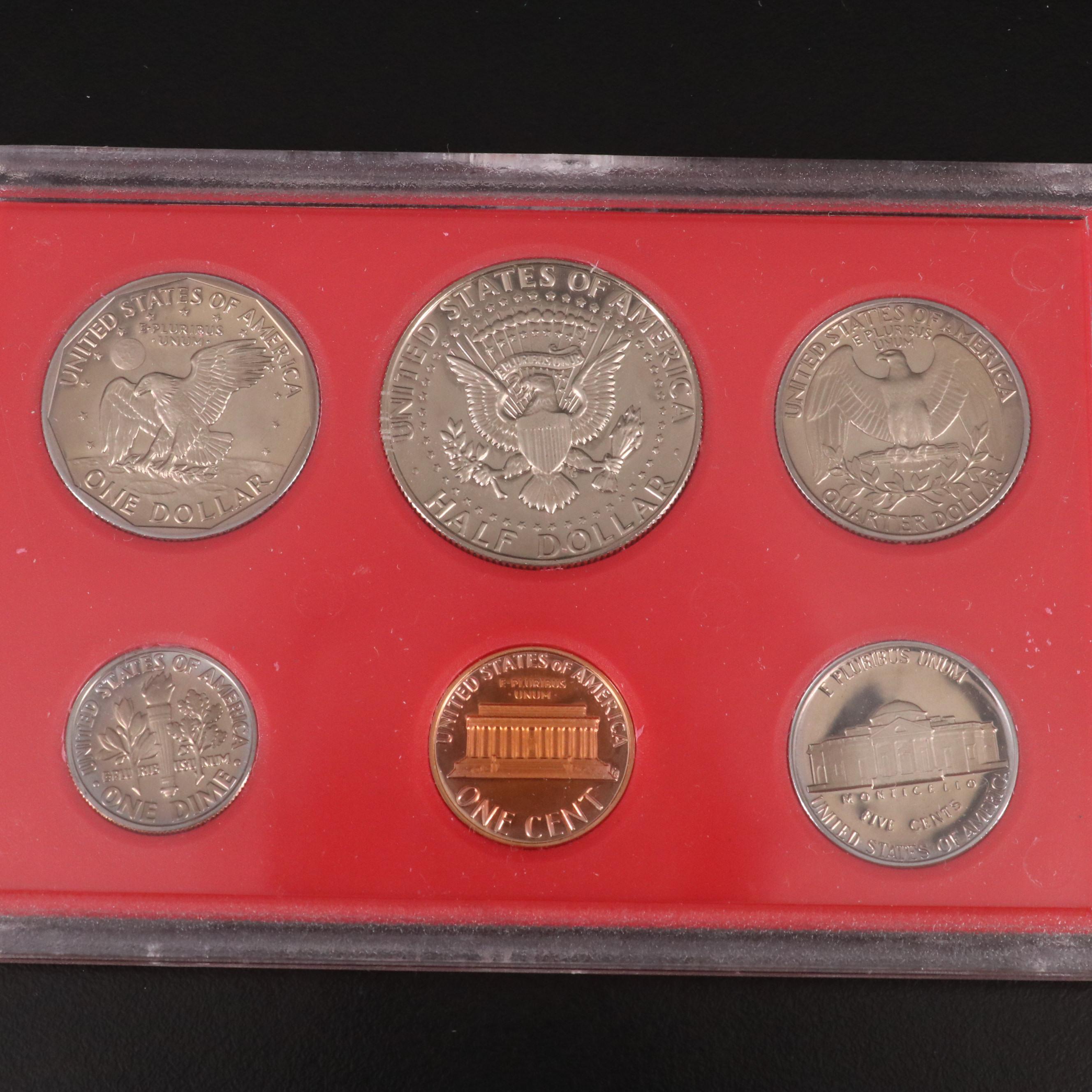 Twenty-Two Different U.S. Mint Proof Sets, 1981–2002