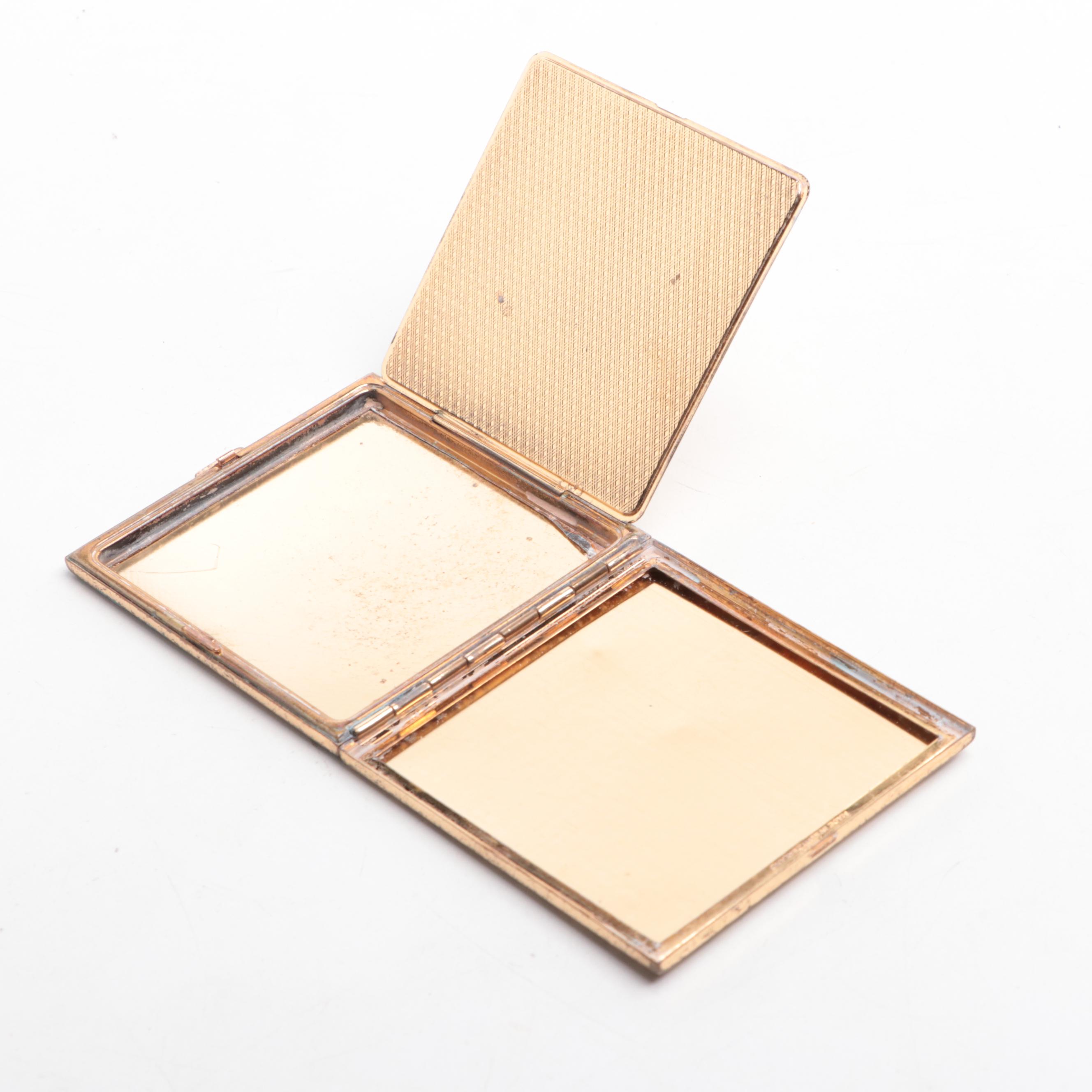 Mirrored Plateaus, Toothbrush Holder, Box, Compacts, Soap Dish and More