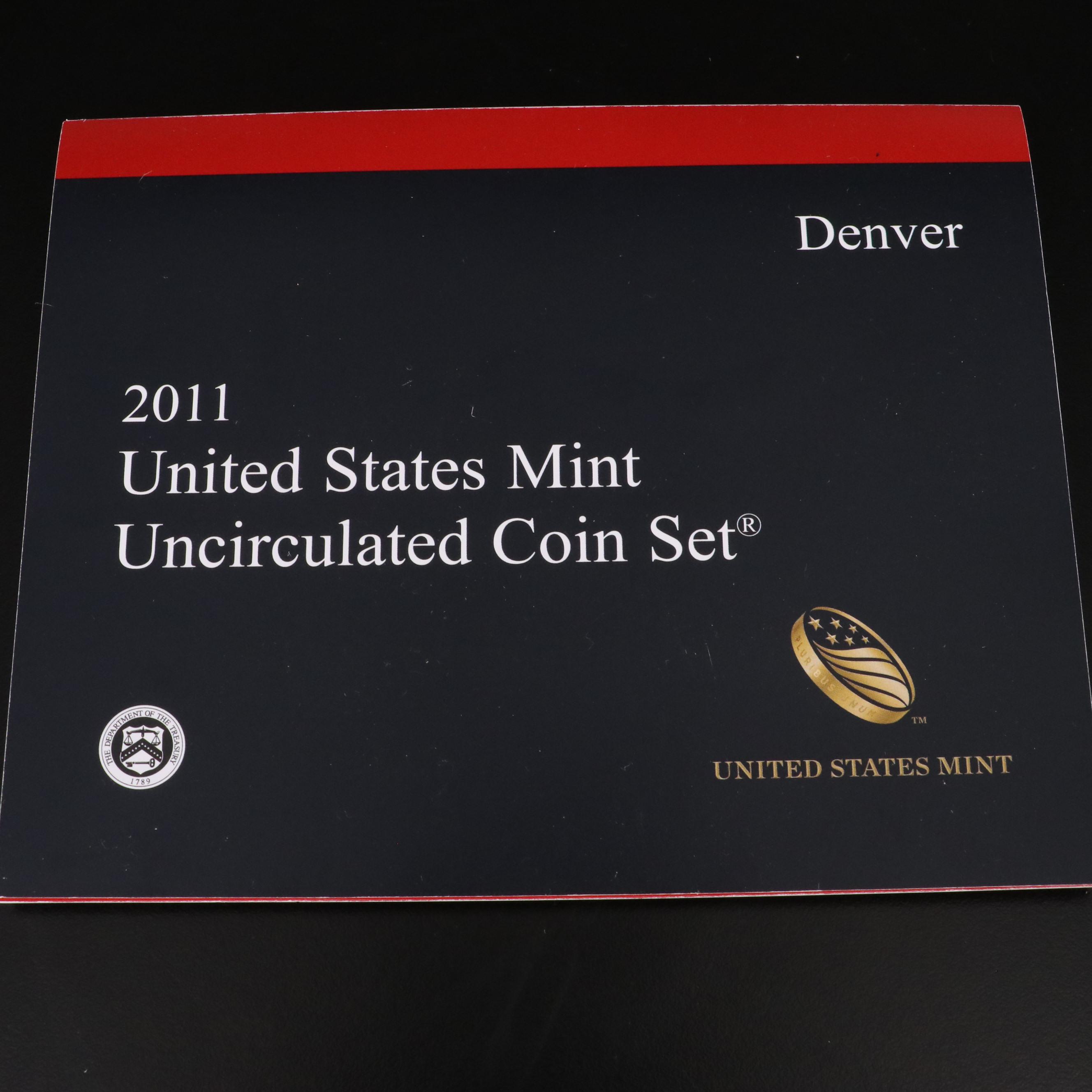 Group of Five Different Modern United States Mint Sets