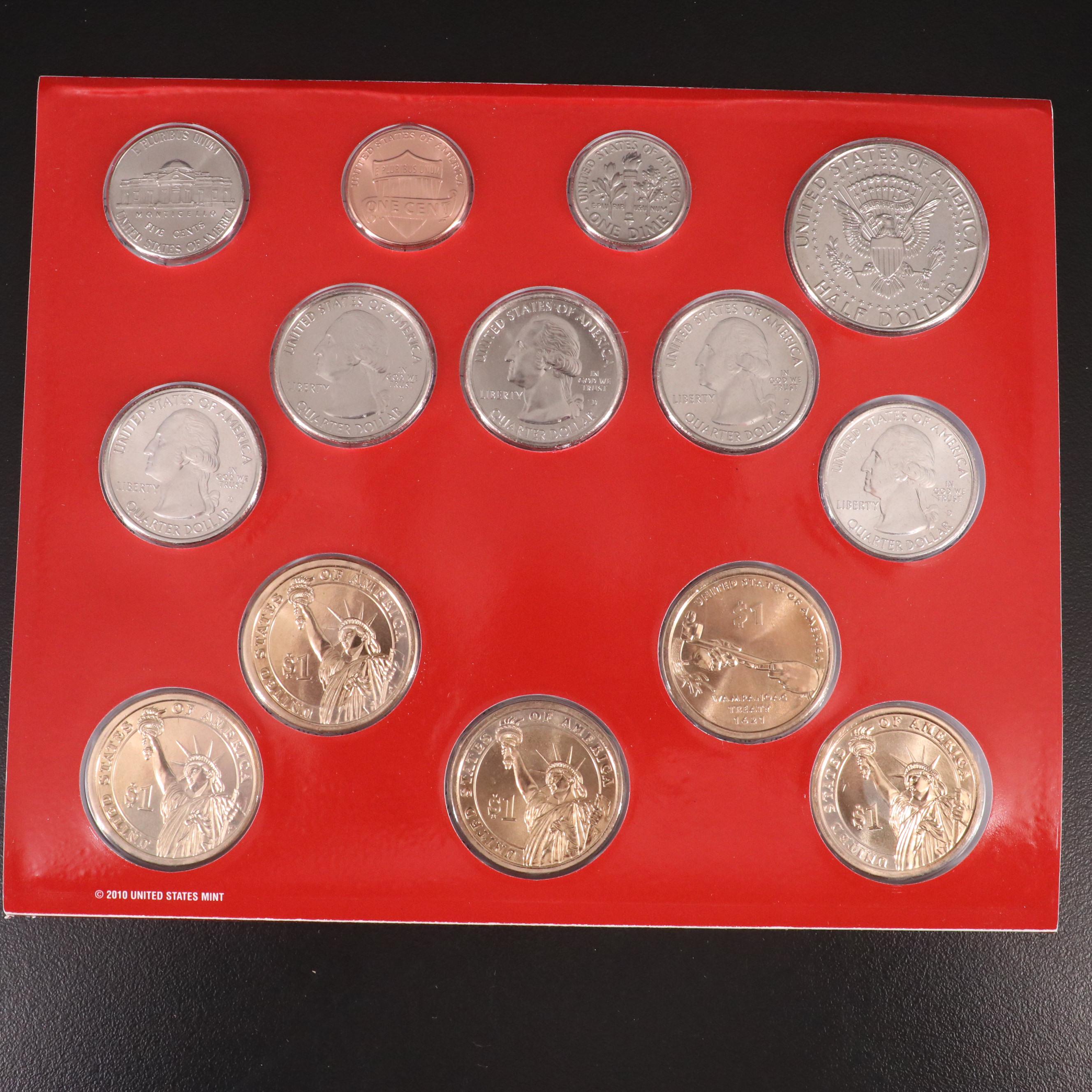 Group of Five Different Modern United States Mint Sets