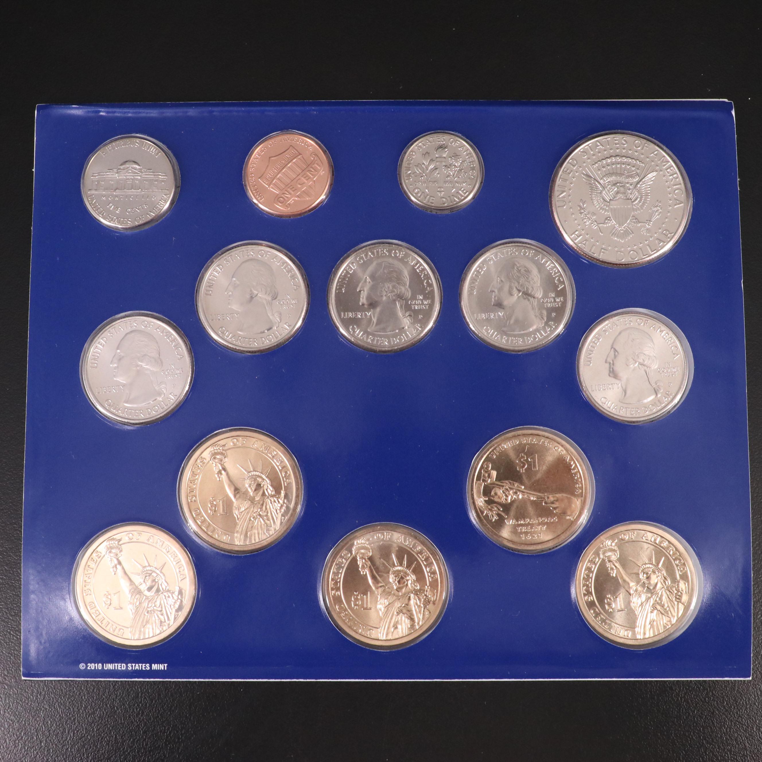 Group of Five Different Modern United States Mint Sets