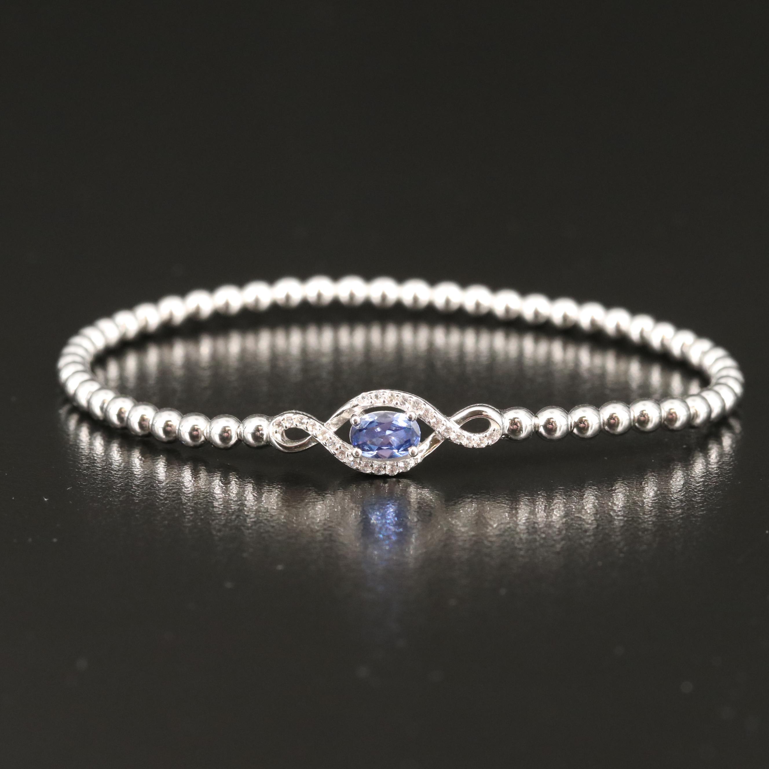 Sterling Sapphire Bracelet