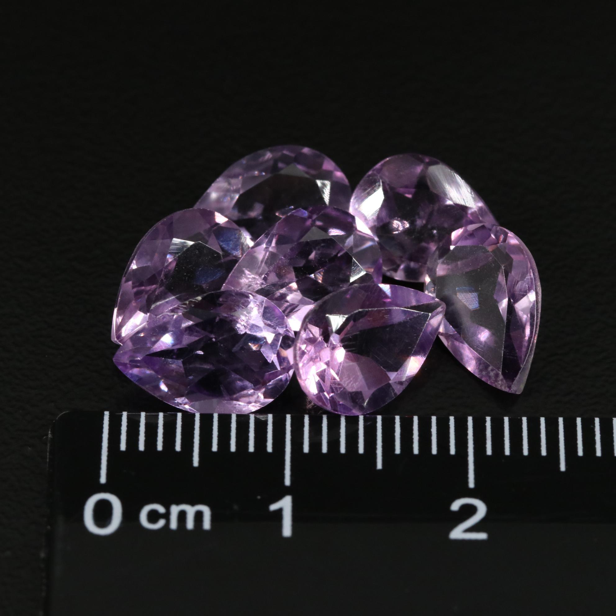 Loose 10.60 CTW Amethyst Lot
