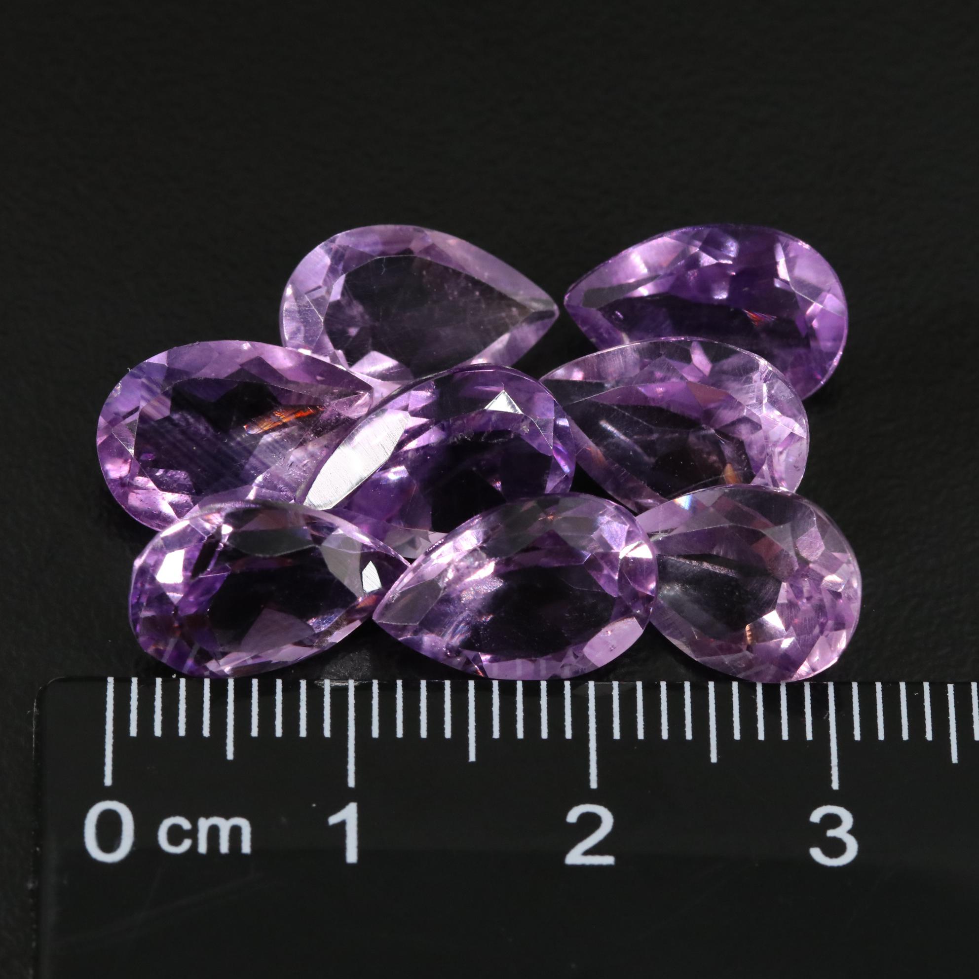 Loose 21.90 CTW Amethyst Lot