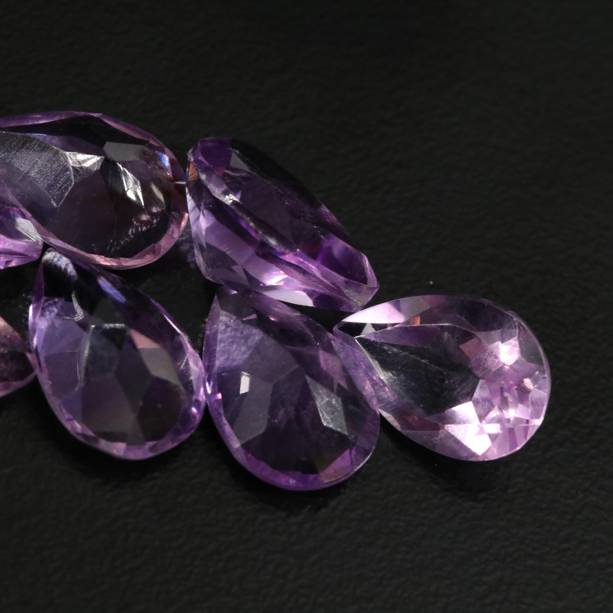 Loose 21.90 CTW Amethyst Lot