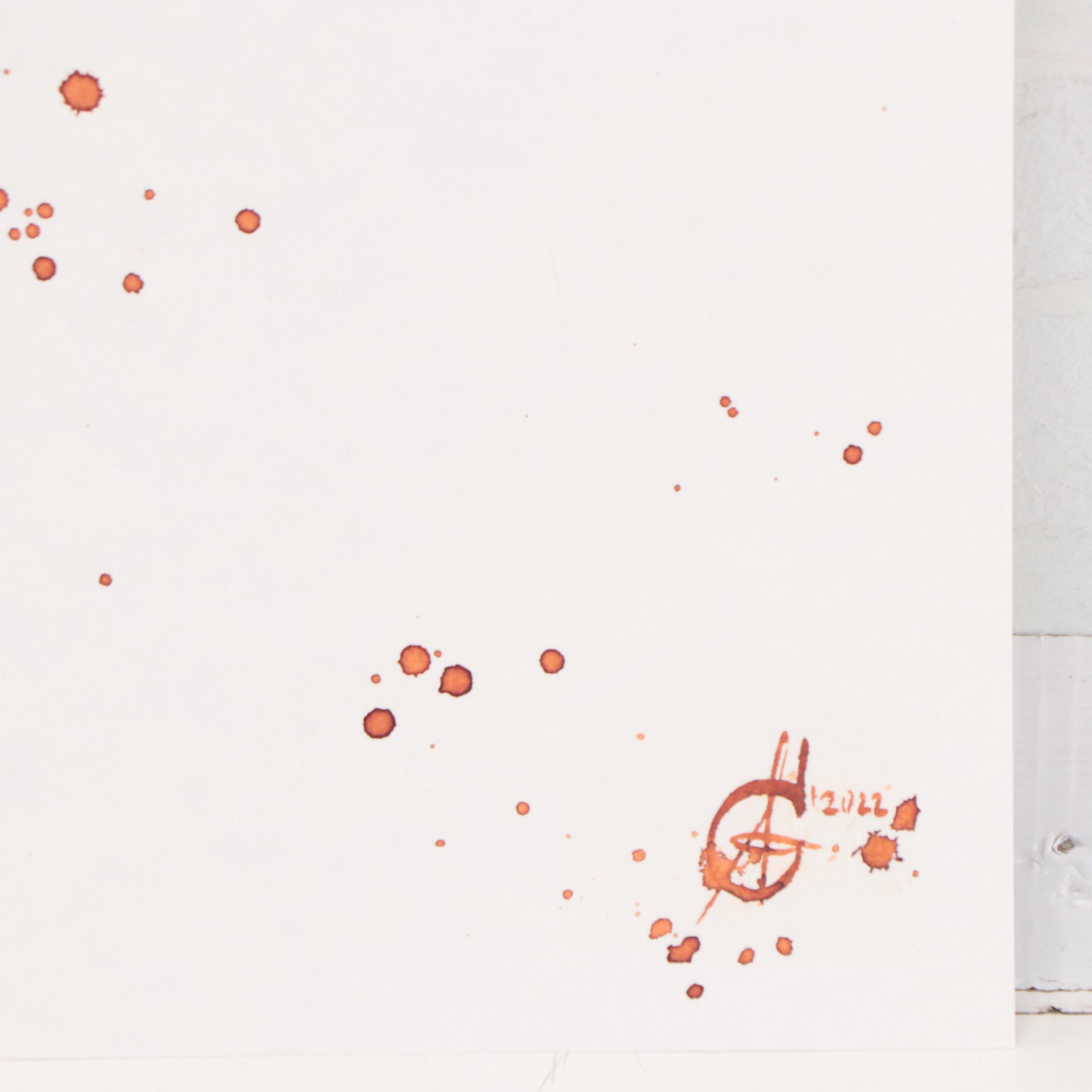 Alyona Glushchenko Watercolor Painting of Nude, 2022