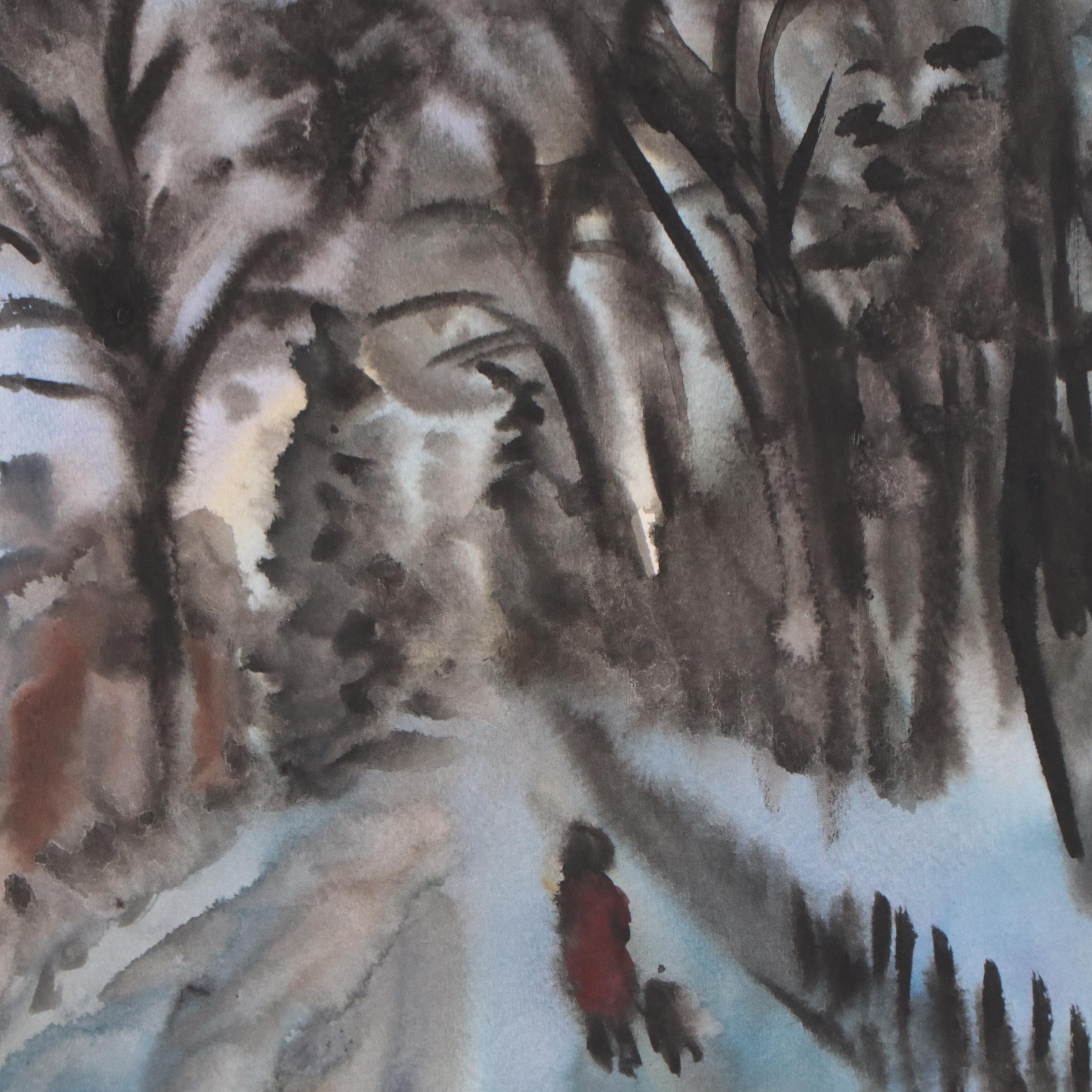 Marina Mozhayeva Watercolor Painting, 2014